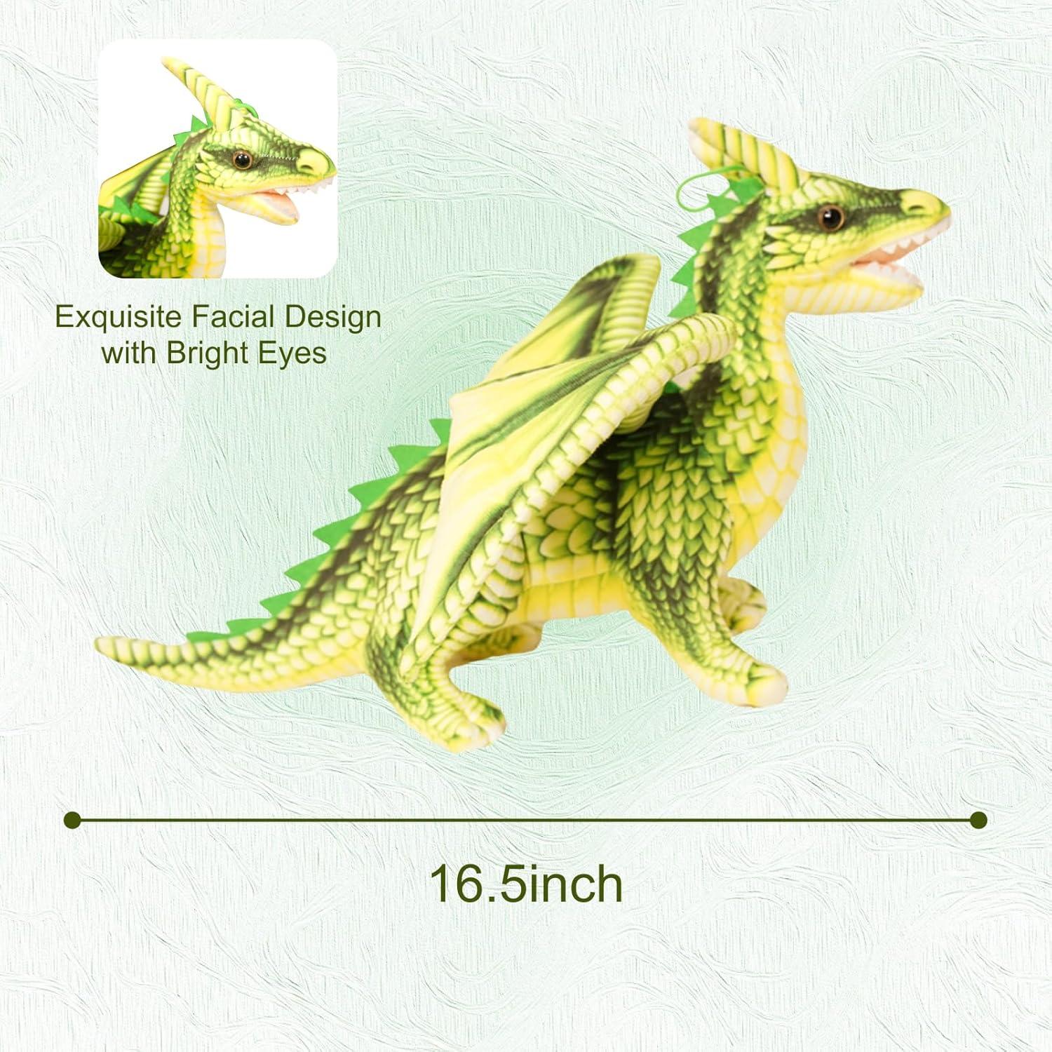 Juguete de Peluche Dragón Verde Gotikle 41.91 cm Suave