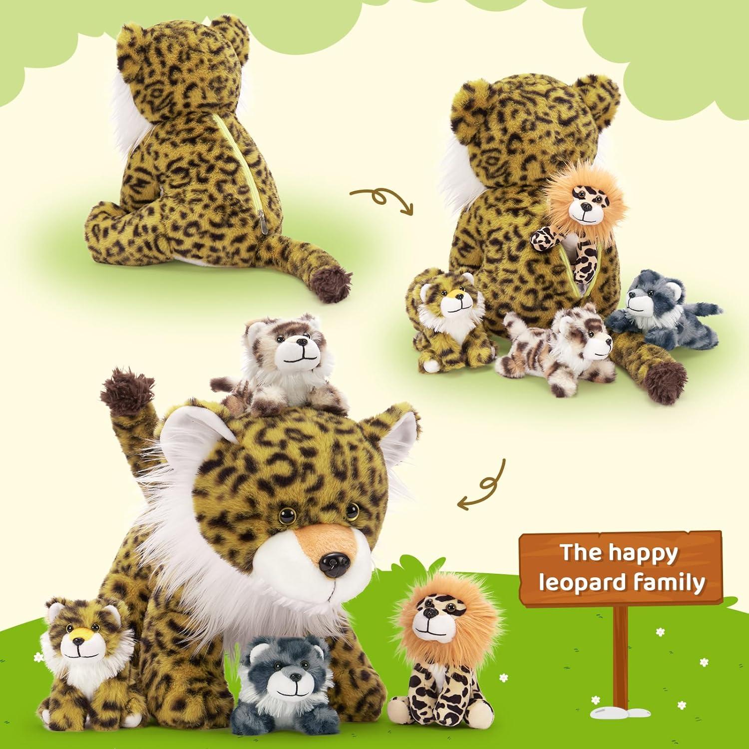 Conjunto de 5 Juguetes de Peluche Jirafa MaoGoLan 43 cm