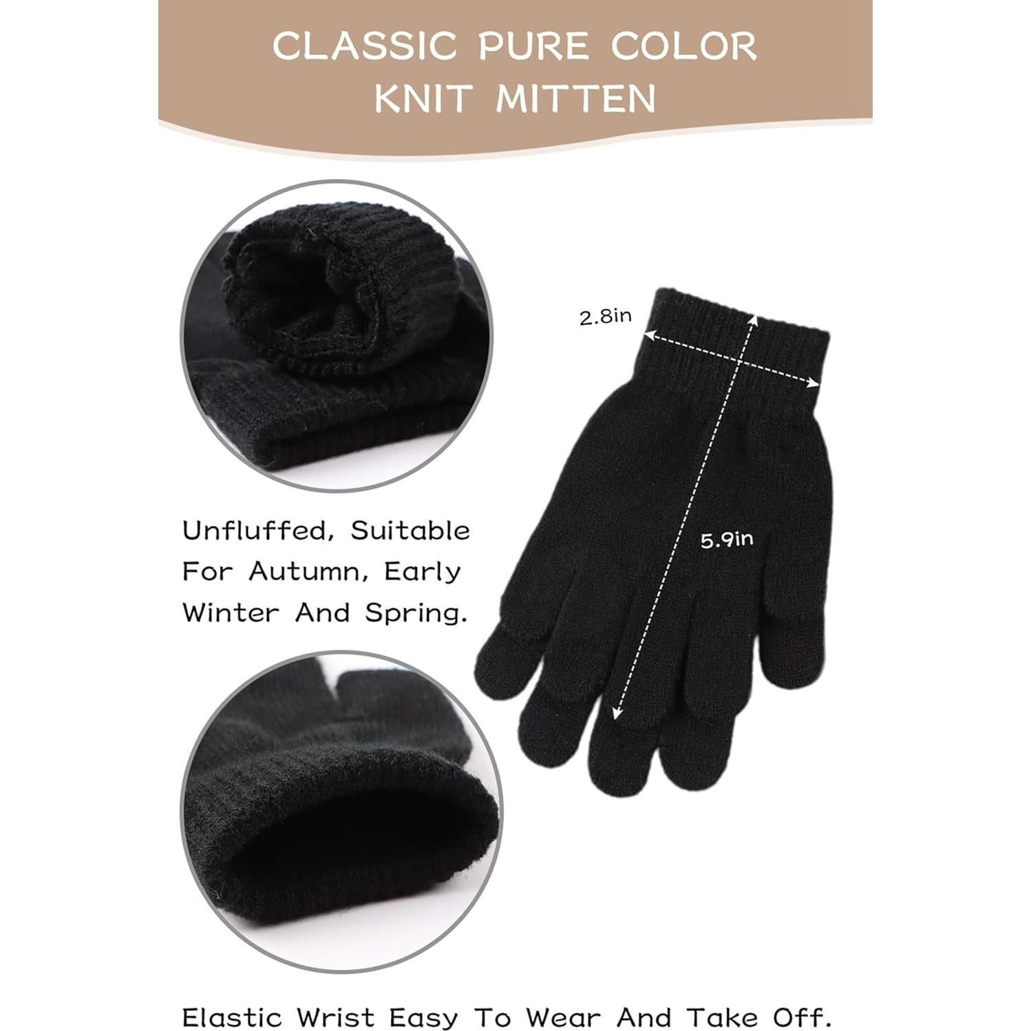 Conjunto Gorro Bufanda Guantes Bebé Peecabe Invierno 1-4T