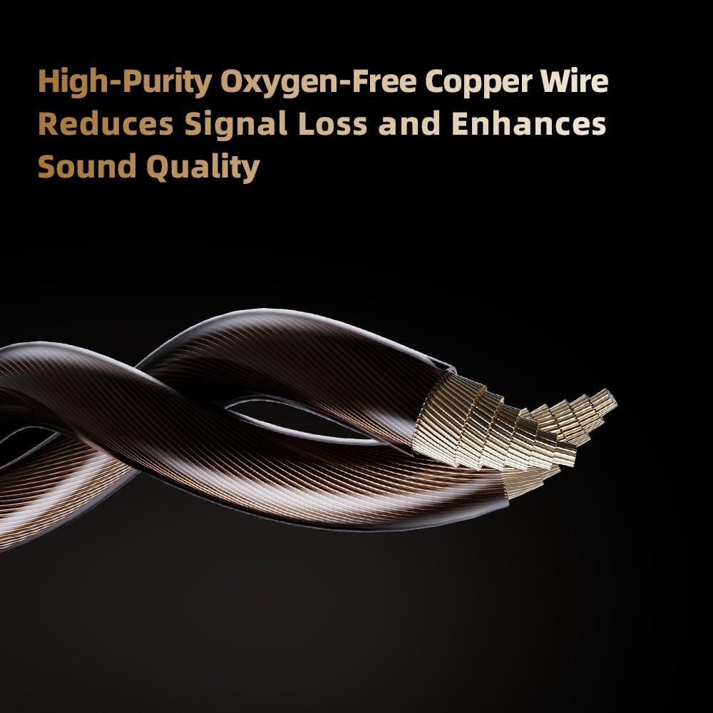 Auriculares Gaming QKZ ENZO In Ear con Micrófono 11mm Negro