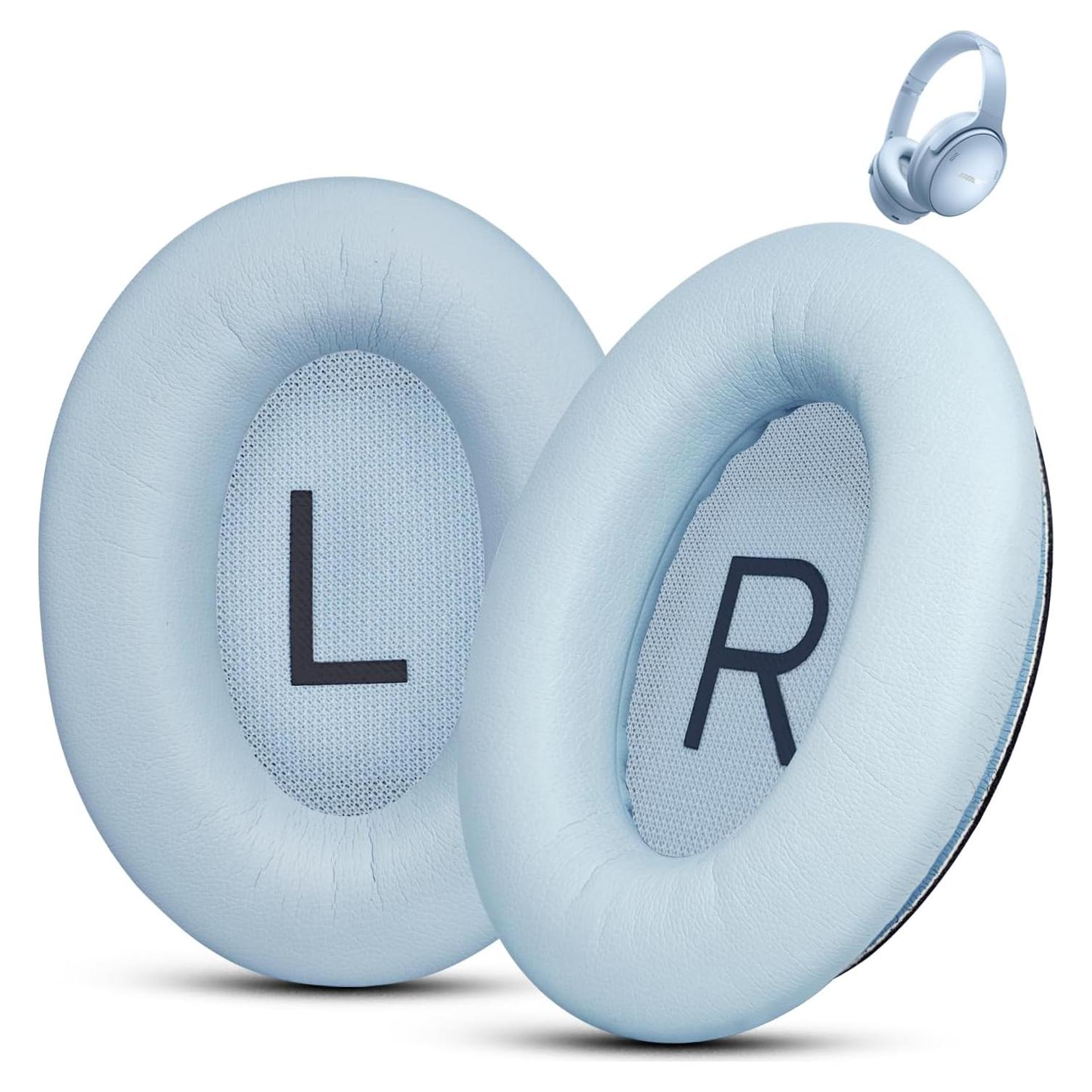 Almohadillas de Reemplazo GEVO para Bose QC45 y QC SE - Azul