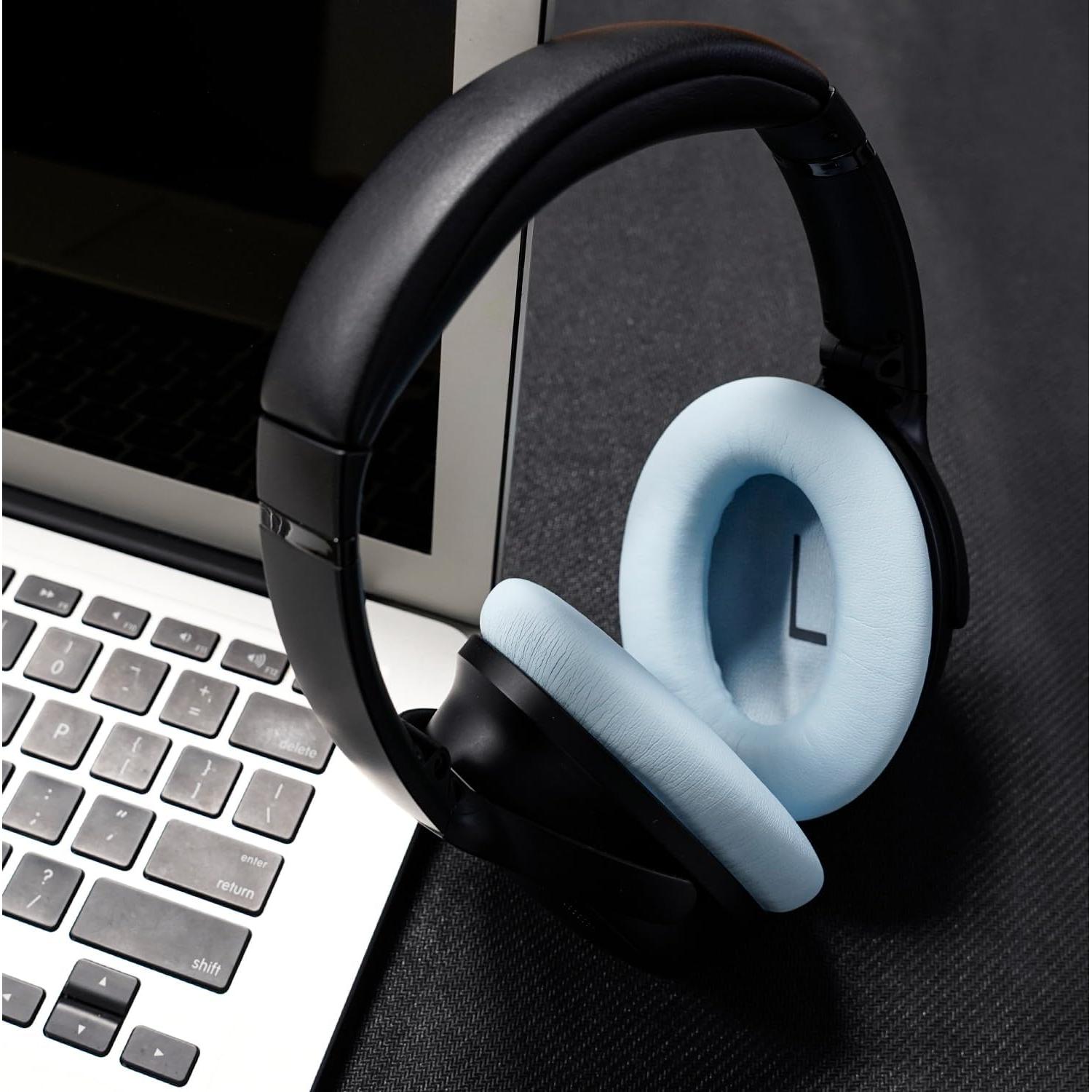 Almohadillas de Reemplazo GEVO para Bose QC45 y QC SE - Azul