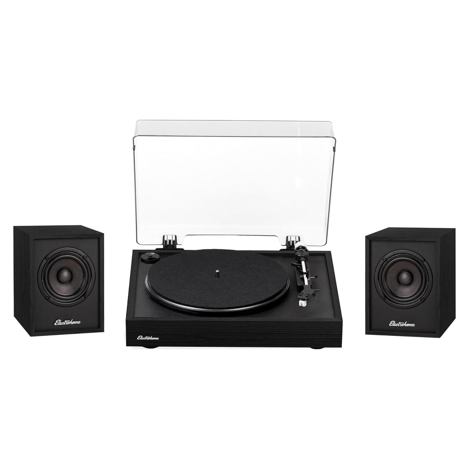 Reproductor de Vinilo Electrohome RR35 con Altavoces Bluetooth