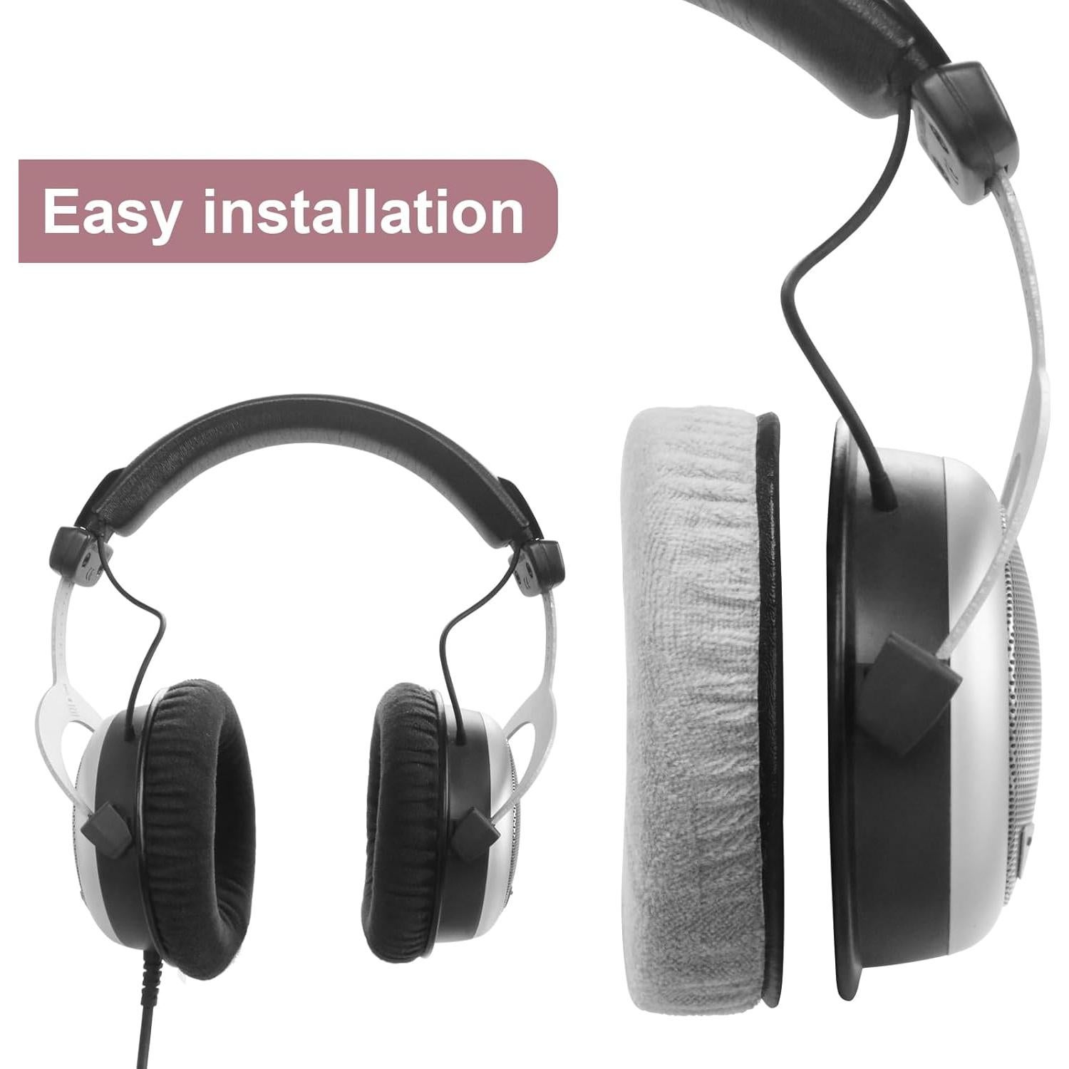 Almohadillas de Reemplazo Defean para Auriculares Beyerdynamic DT990 DT880 DT770 PRO - Espuma de Memoria