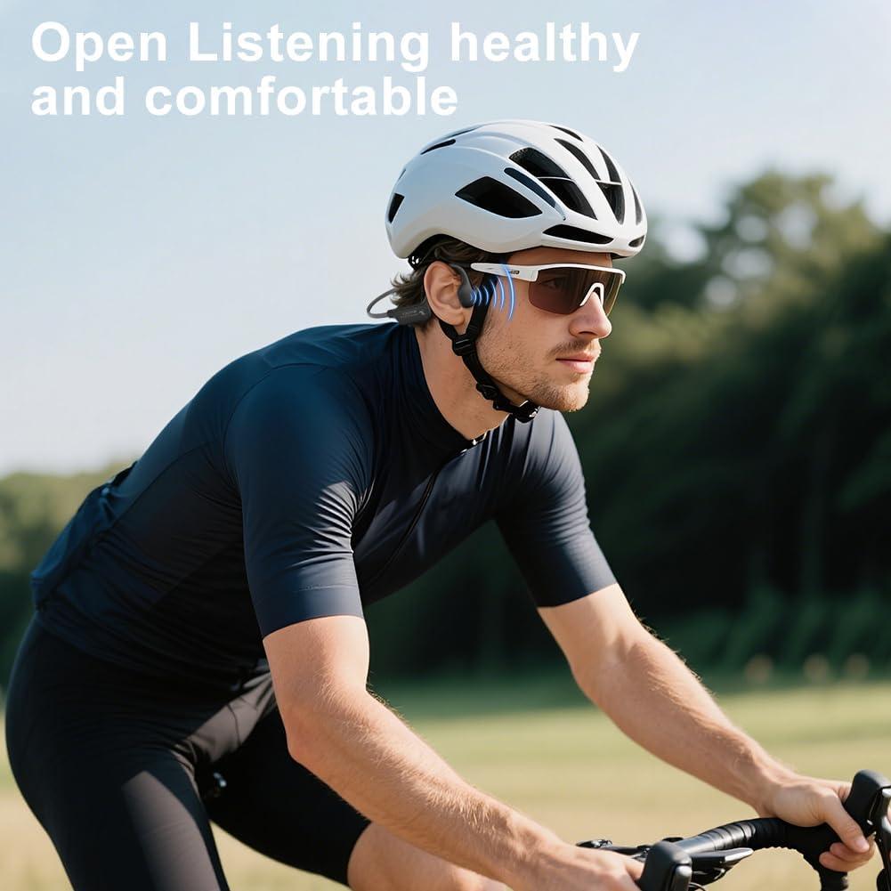 Auriculares Inalámbricos Bluetooth 5.4 MZYQCY A28 Conducción Ósea IPX6