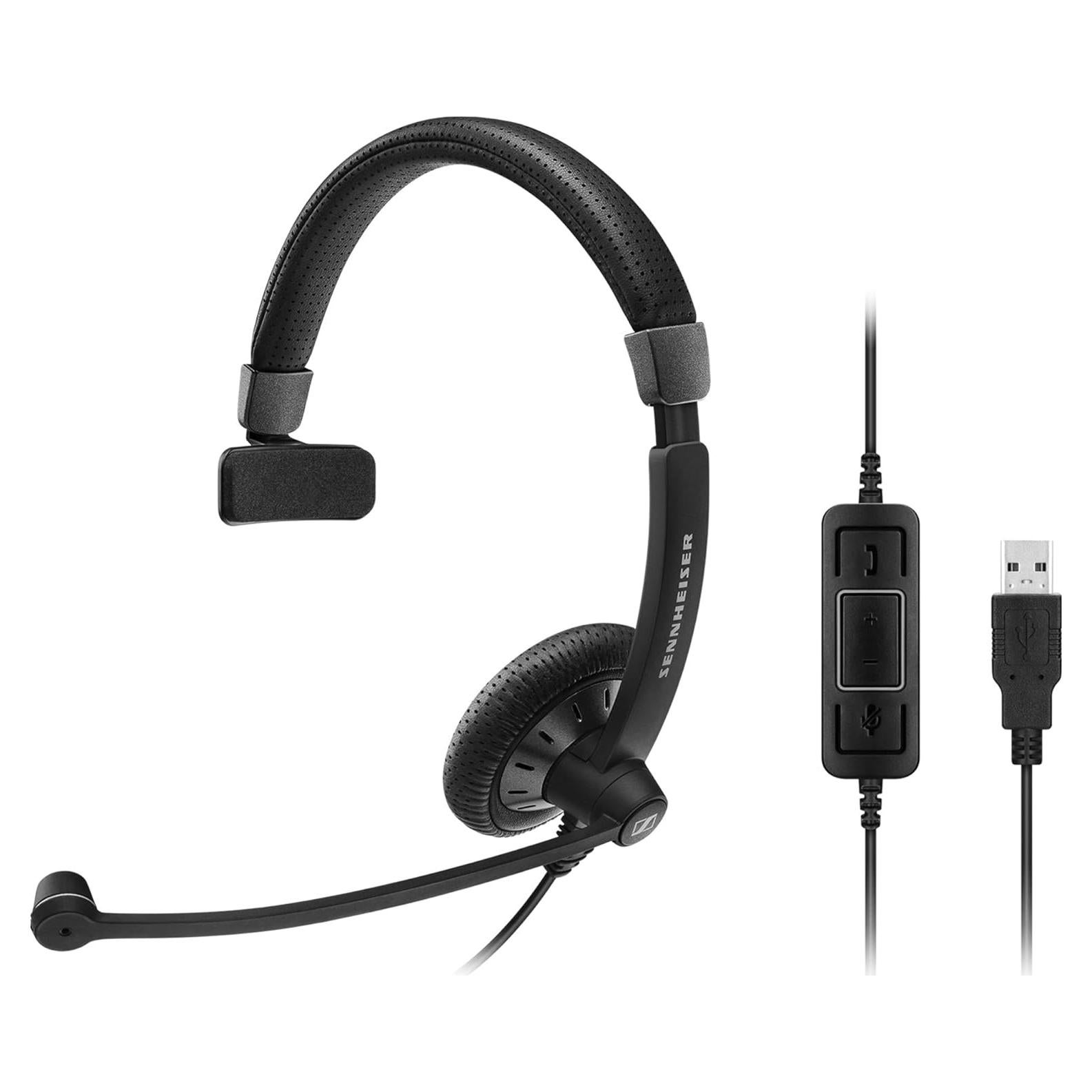 Auricular Sennheiser SC 40 USB MS con Micrófono y Cancelación de Ruido