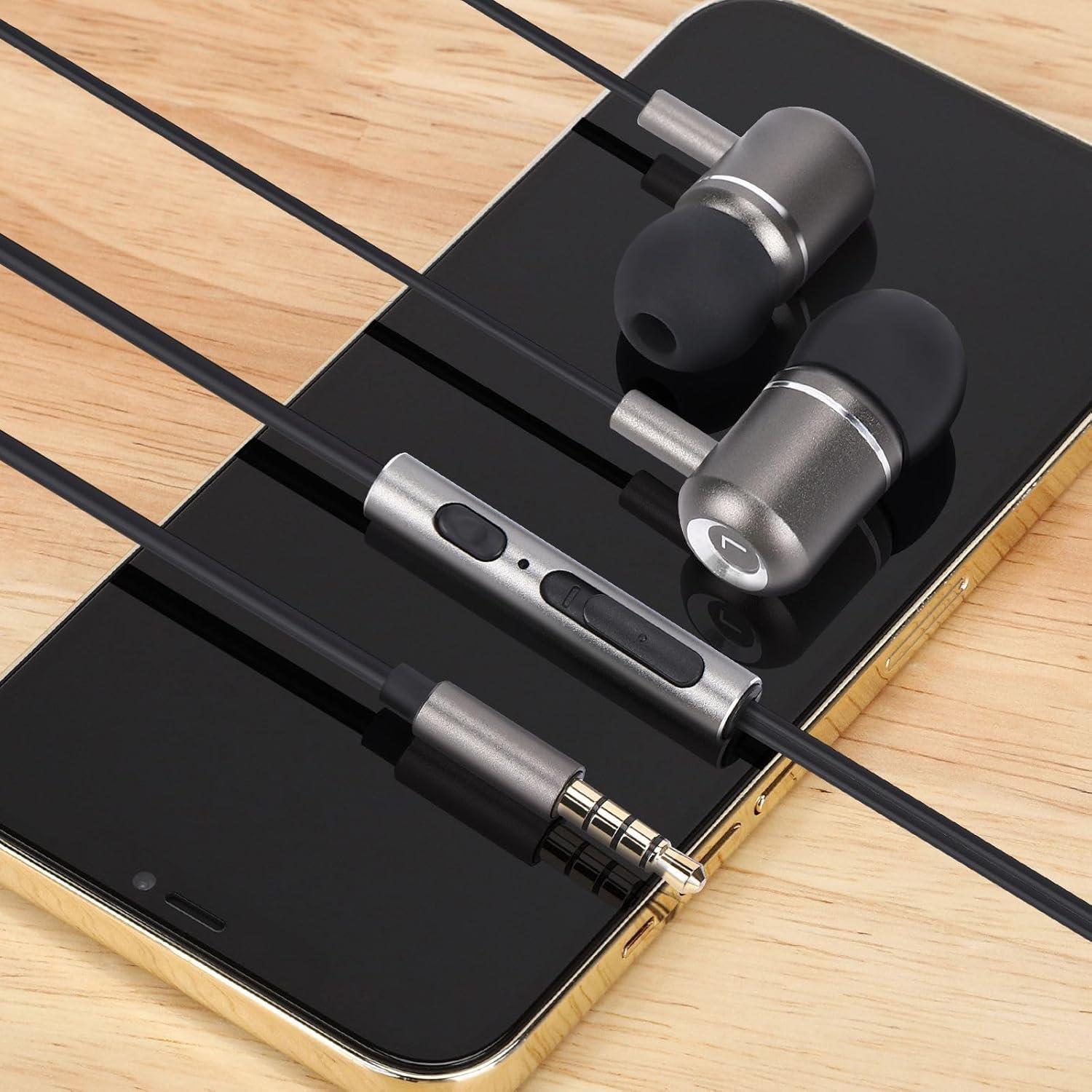 Auriculares TRON TR53 con Conexión AUX y Micrófono - Funda Incluida