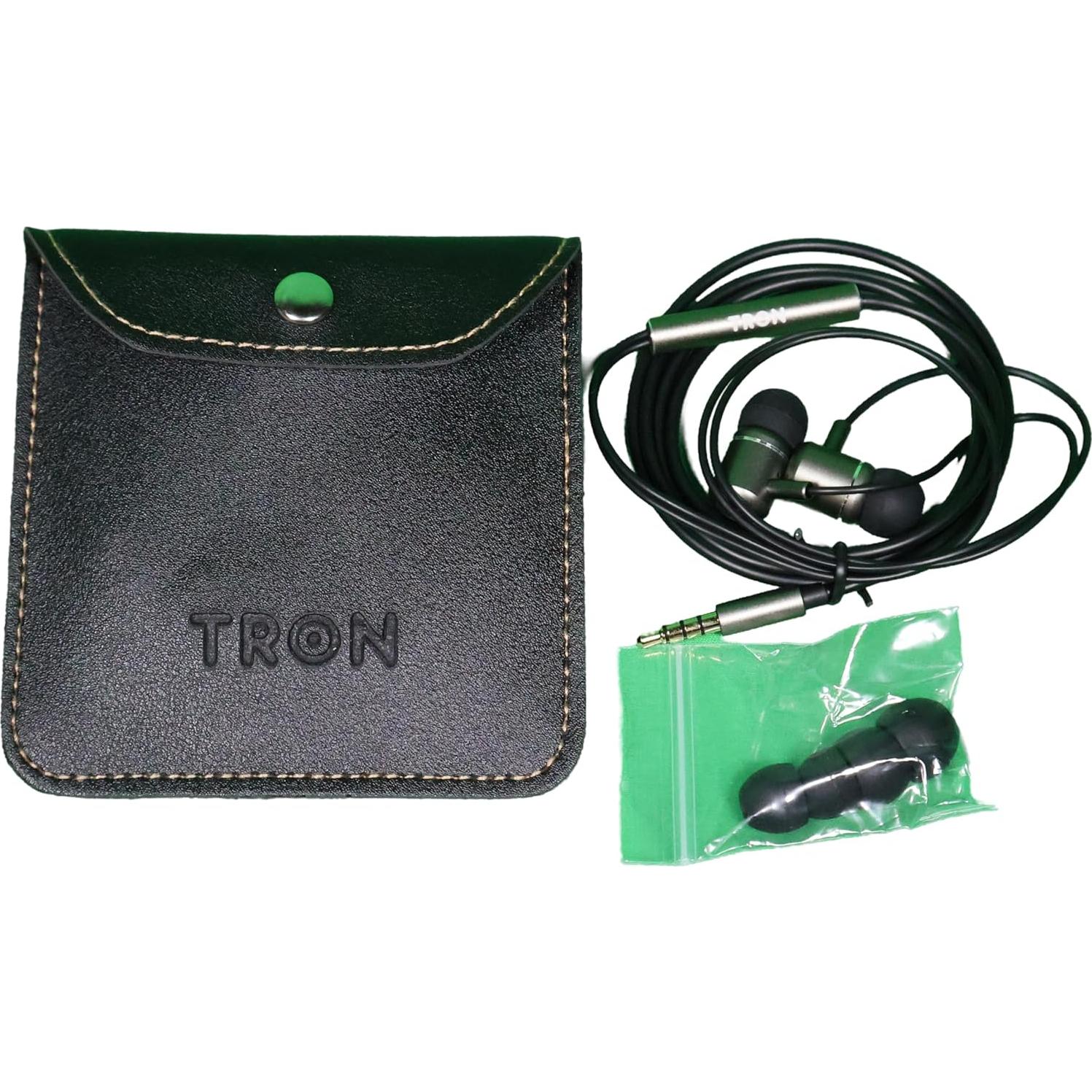 Auriculares TRON TR53 con Conexión AUX y Micrófono - Funda Incluida