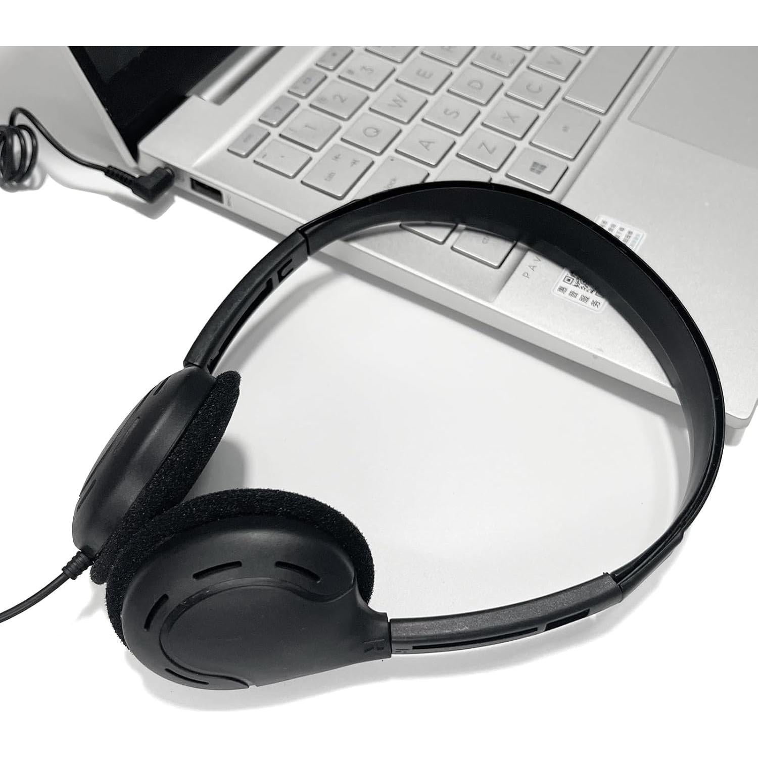 Paquete de 20 Auriculares WAHUWAY Ajustables 3.5mm para Aula