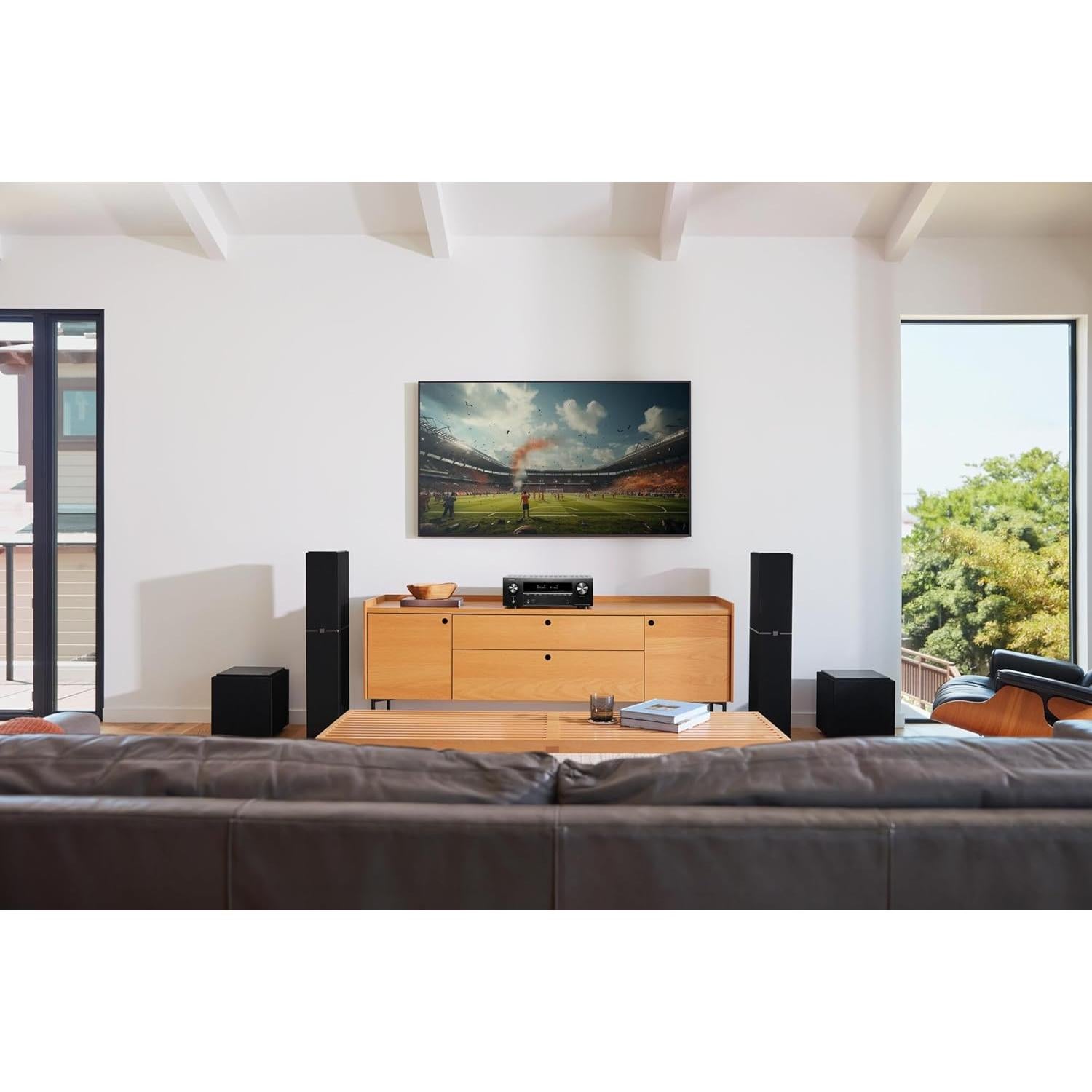 Receptor AV Denon AVR-X1800H 7.2 Canales 80W HDMI 8K