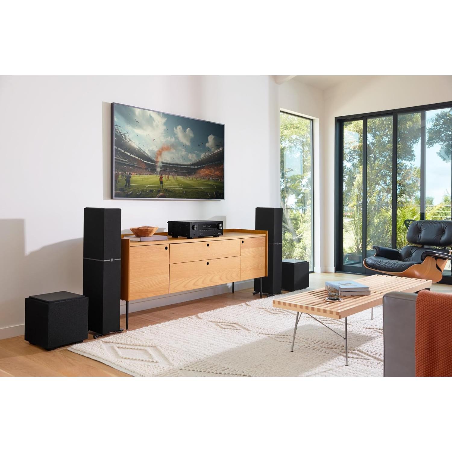 Receptor AV Denon AVR-X1800H 7.2 Canales 80W HDMI 8K