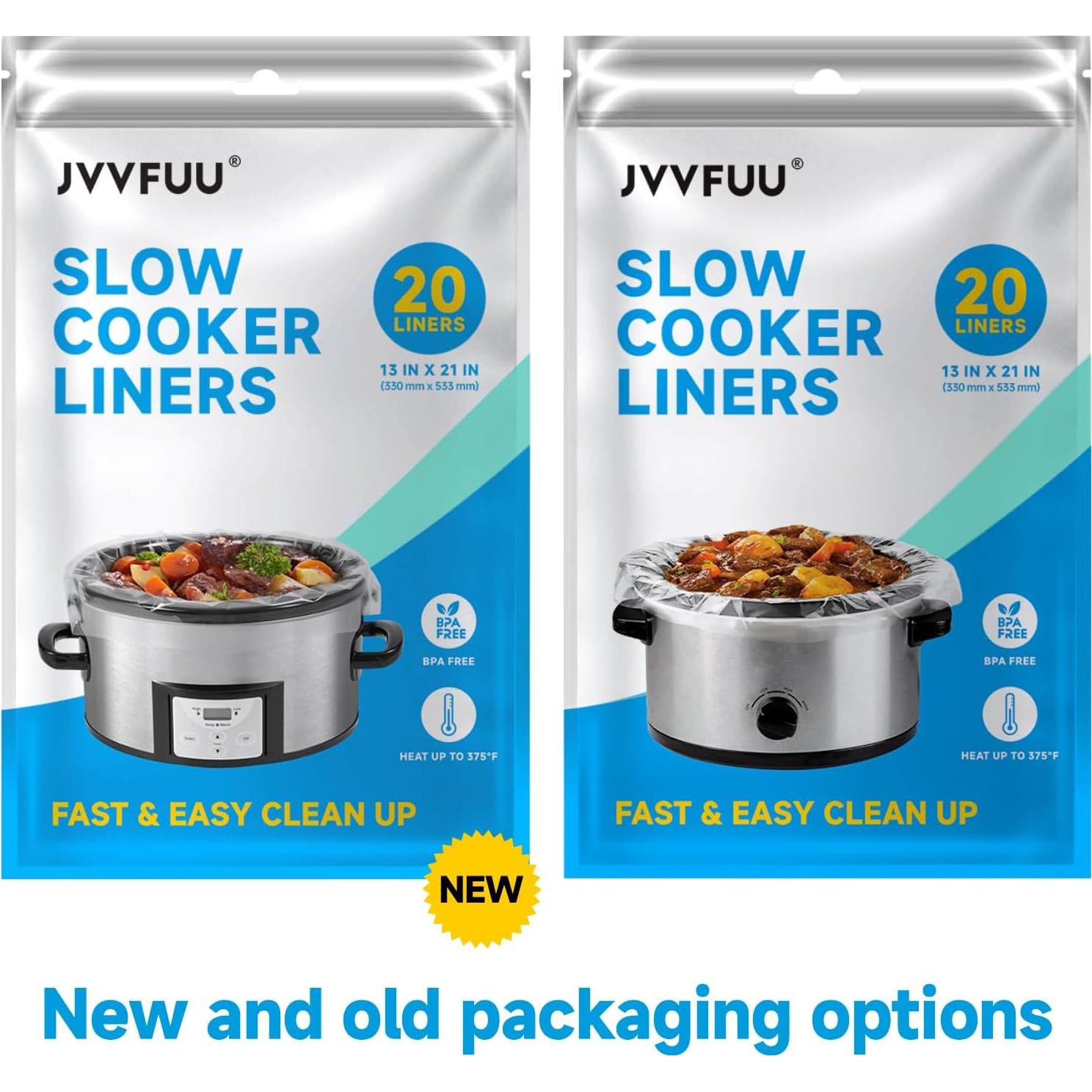 Forros Desechables para Olla de Cocción Lenta JVVFUU 20 Unidades