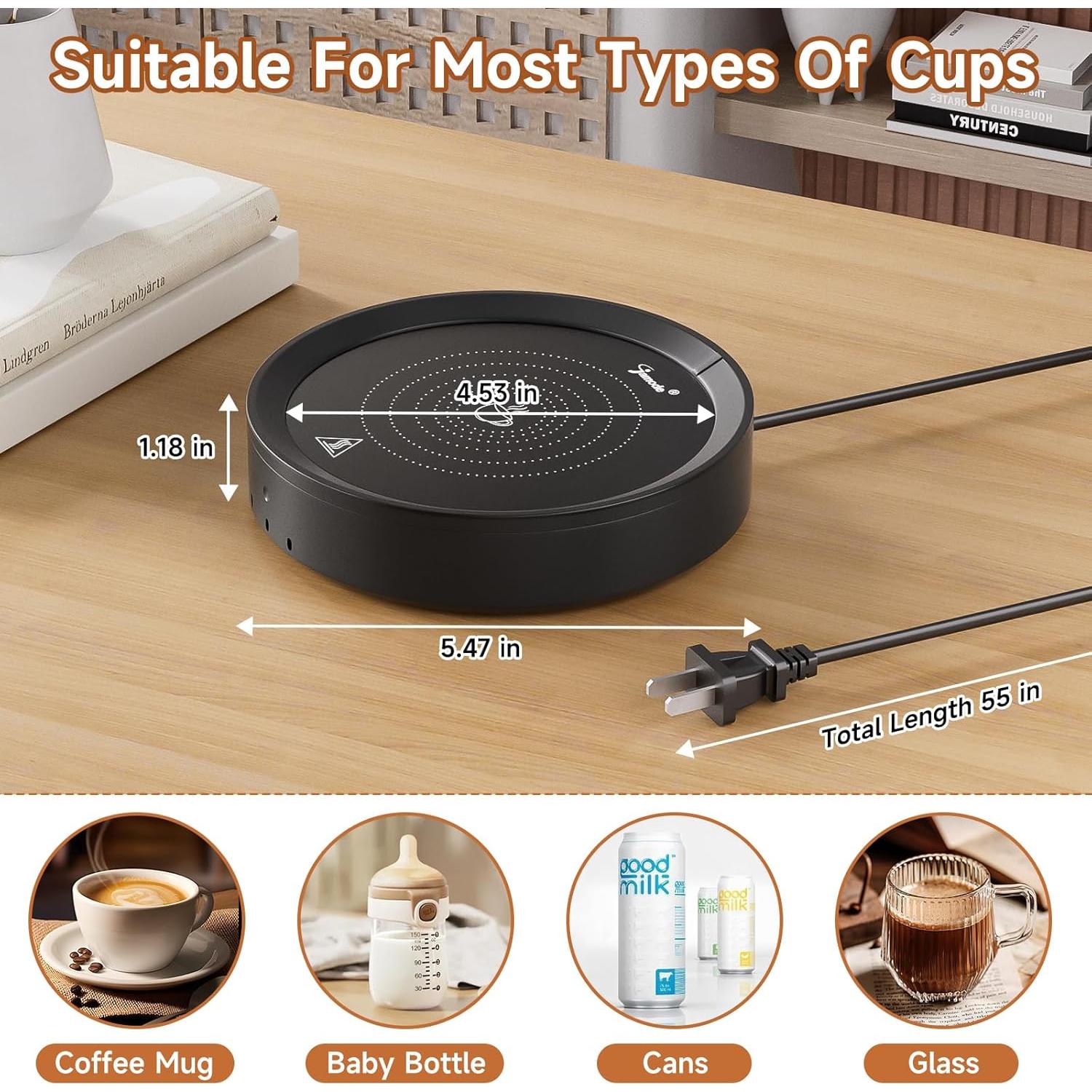 Calentador de Tazas Defashun 36W con Apagado Automático y Luz LED