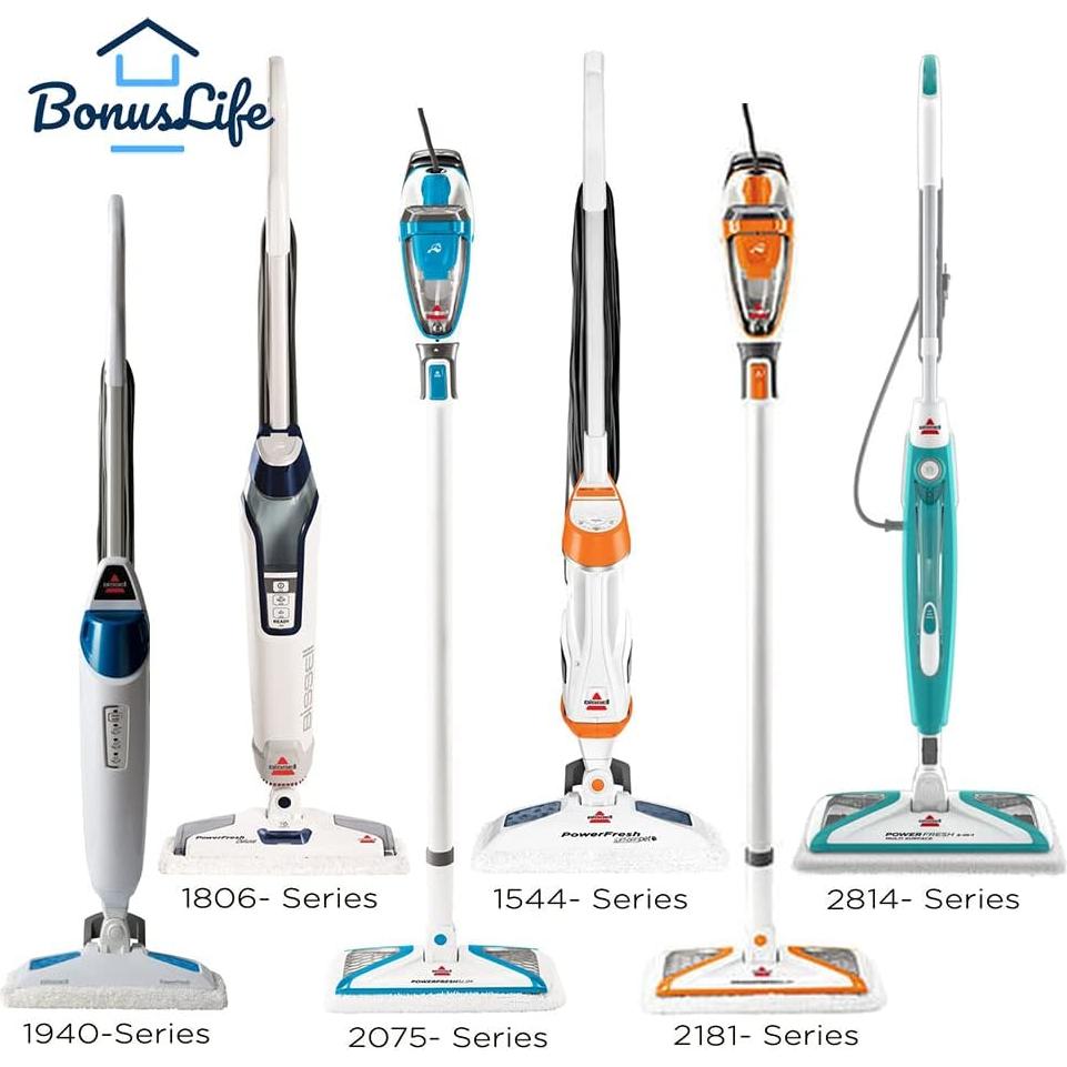 Paños de Mopa de Vapor Bissell PowerFresh 1940 - 4 Piezas Repuesto