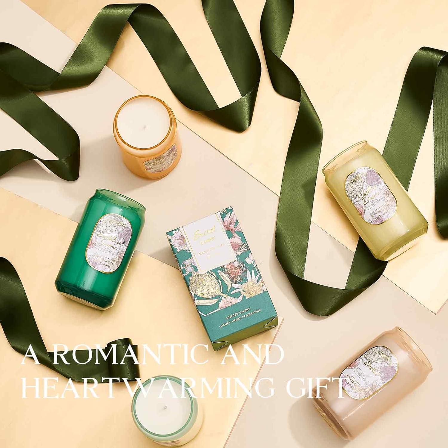 Vela Aromática M&SENSE Eucalipto y Menta 300g - 60 Horas