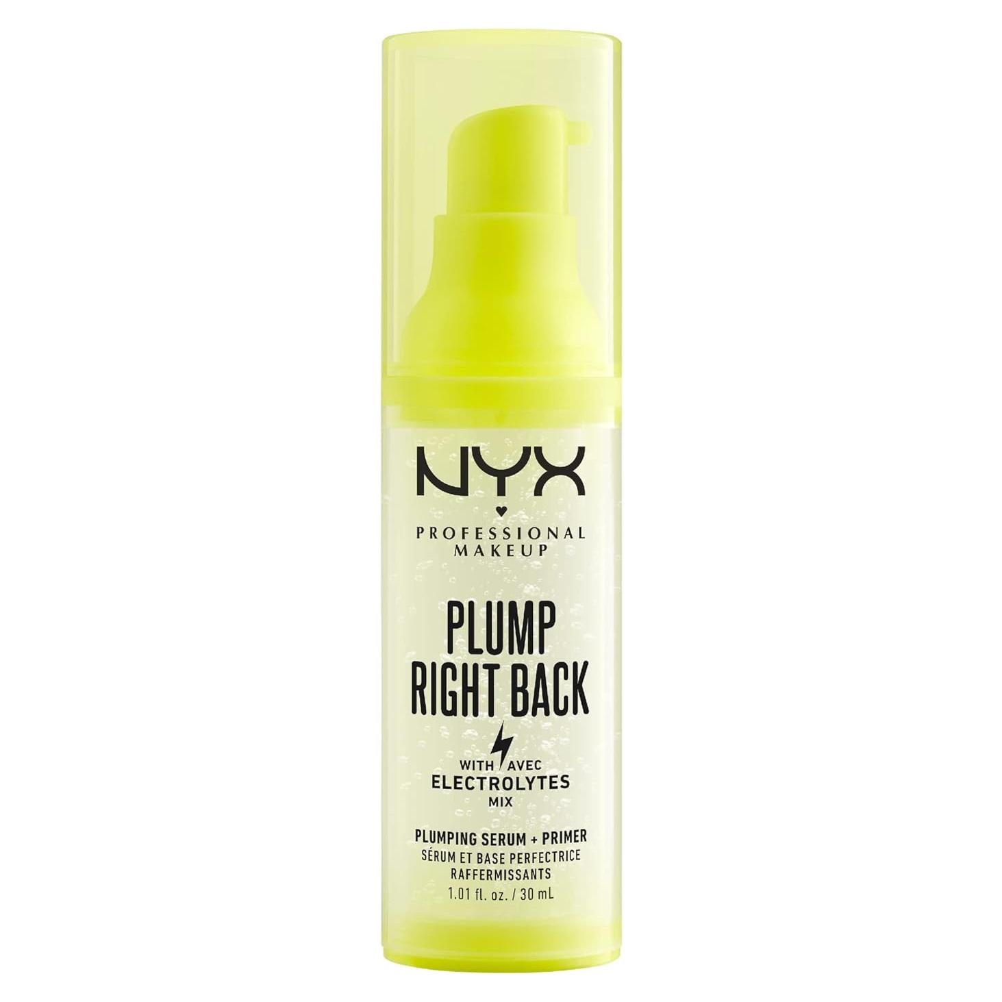 NYX Professional Makeup Suero y Primer Facial 30g Ácido Hialurónico