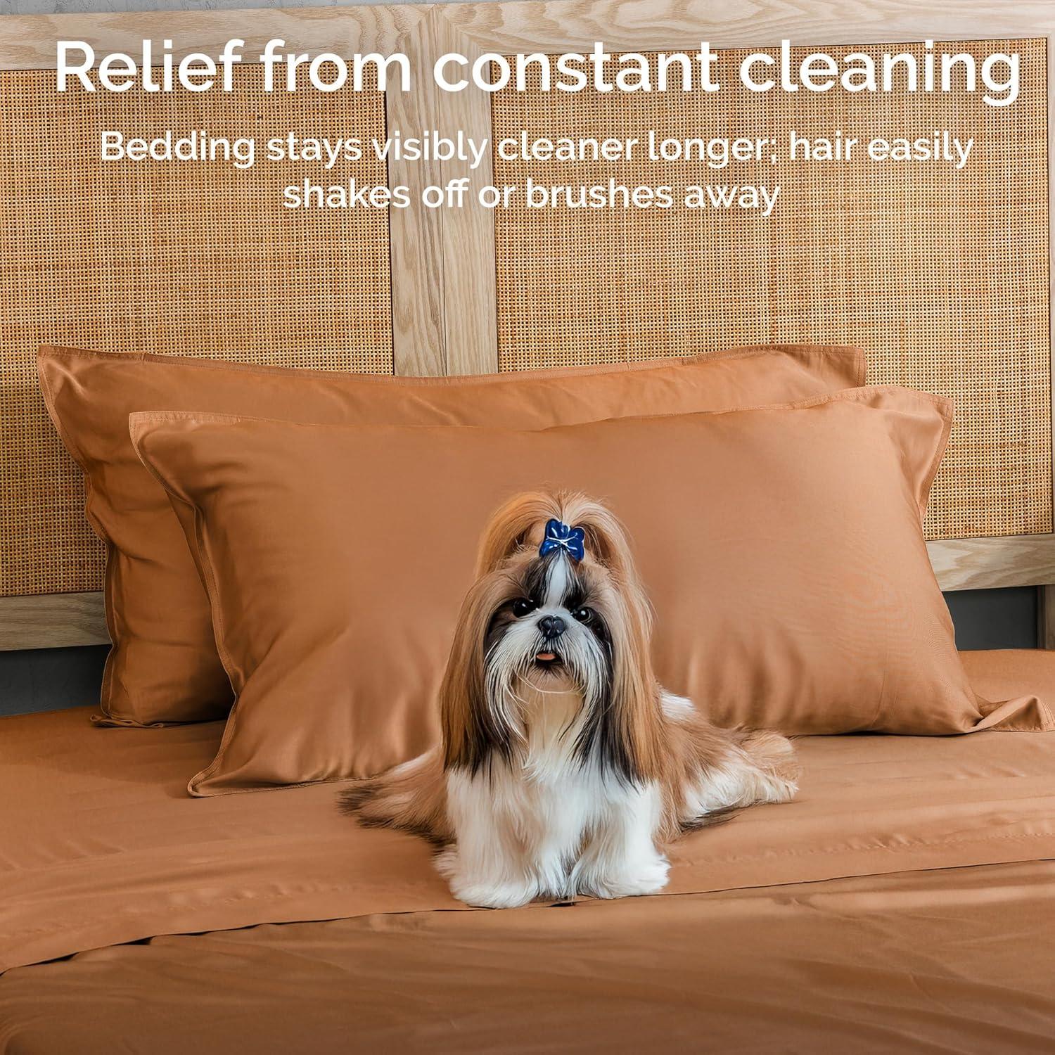 Juego de Fundas de Almohada Queen Bamtek 100% Bambú Refrigerantes