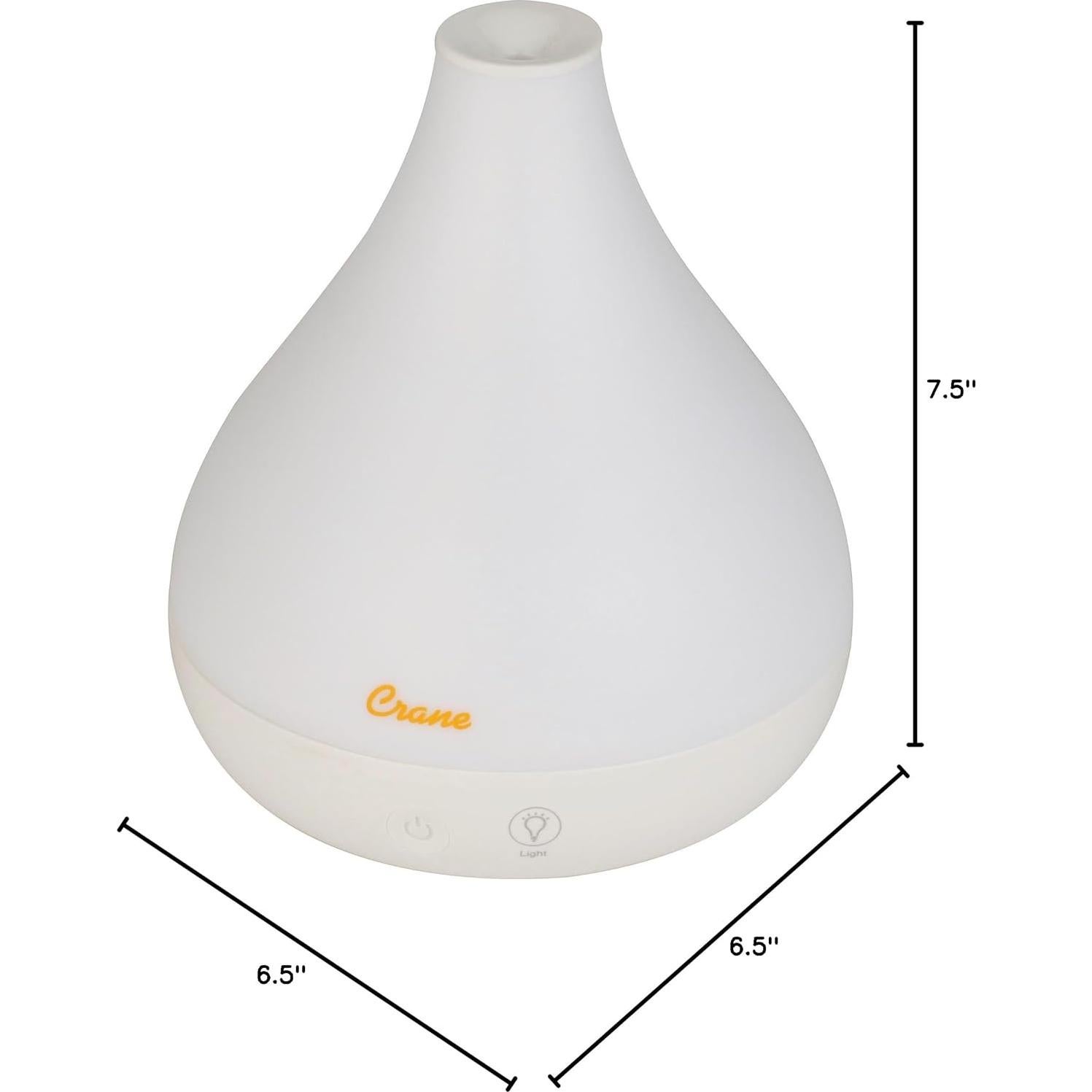 Humidificador y Difusor Ultrasonico Crane 1.32L Blanco