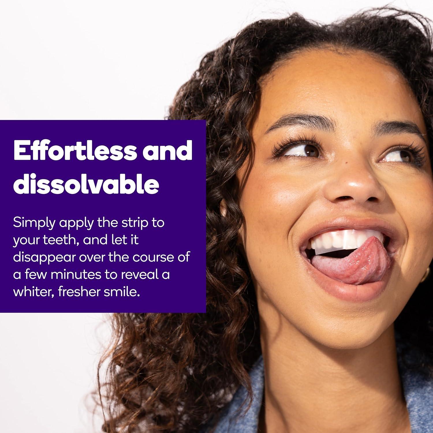 Tiras Blanqueamiento Dental Burst Menta Polar 12 Unidades