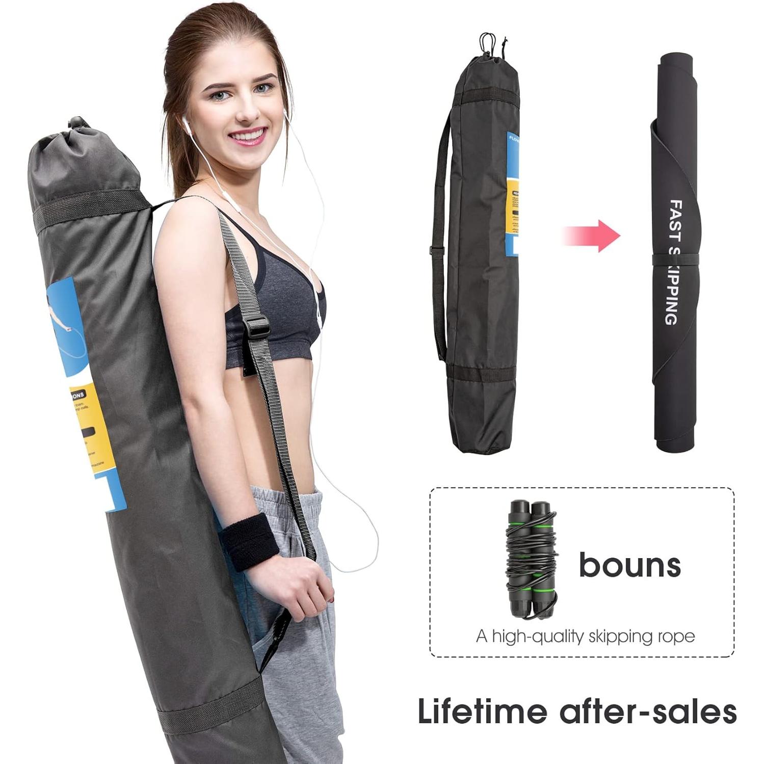 Alfombrilla de Ejercicio Antideslizante Flowort 121.9x91.4cm