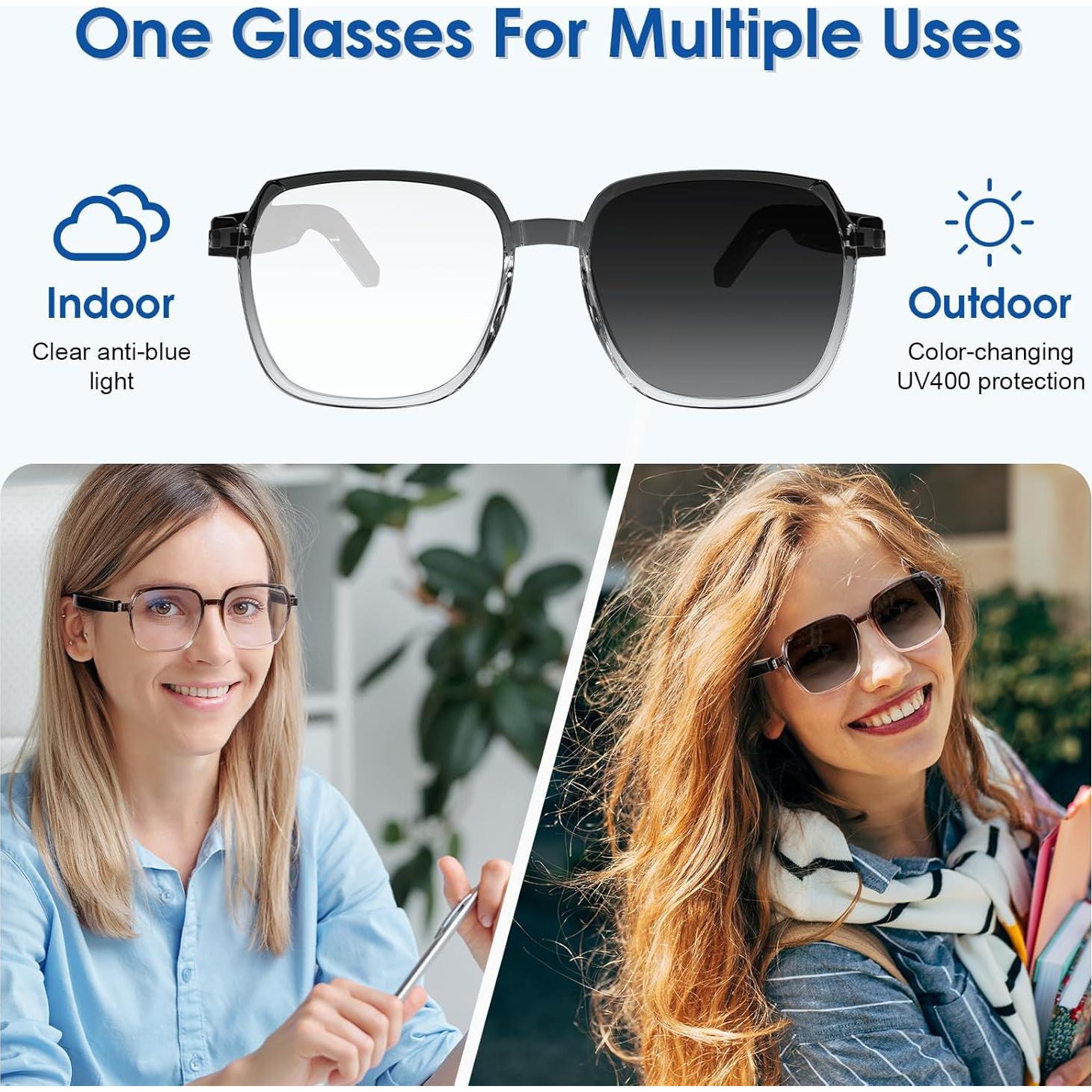 Gafas Inteligentes Bluetooth M10 ProC - Lentes de Sol Fotoquímicos