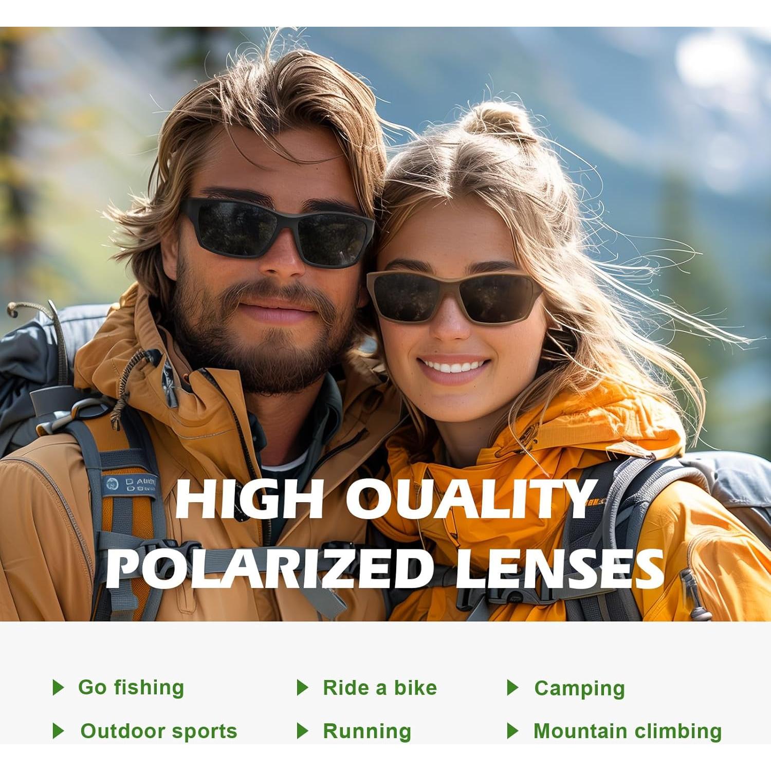 Gafas de sol polarizadas Fanshen 3756 para ciclismo y pesca