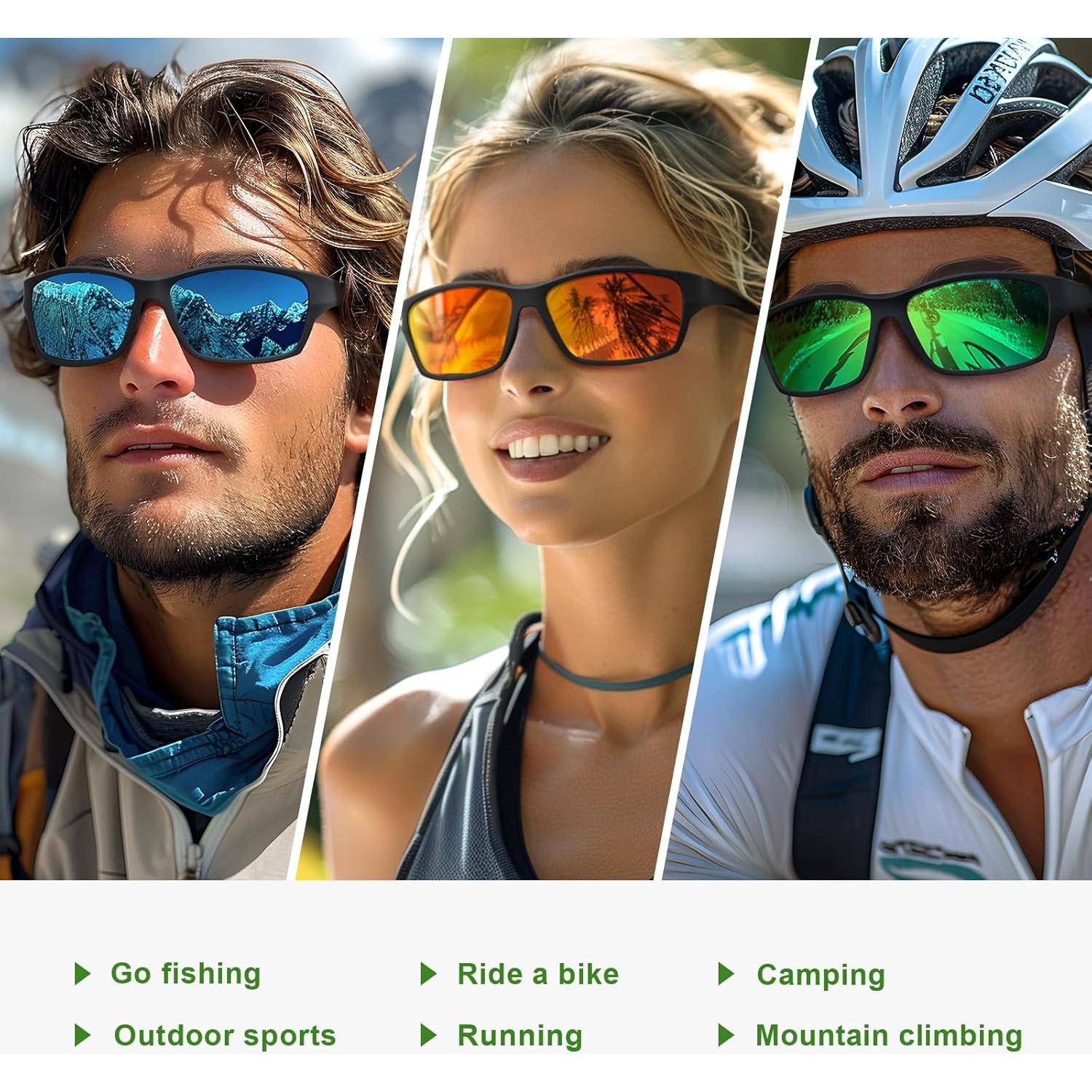 Gafas de sol polarizadas Fanshen 3756 para ciclismo y pesca