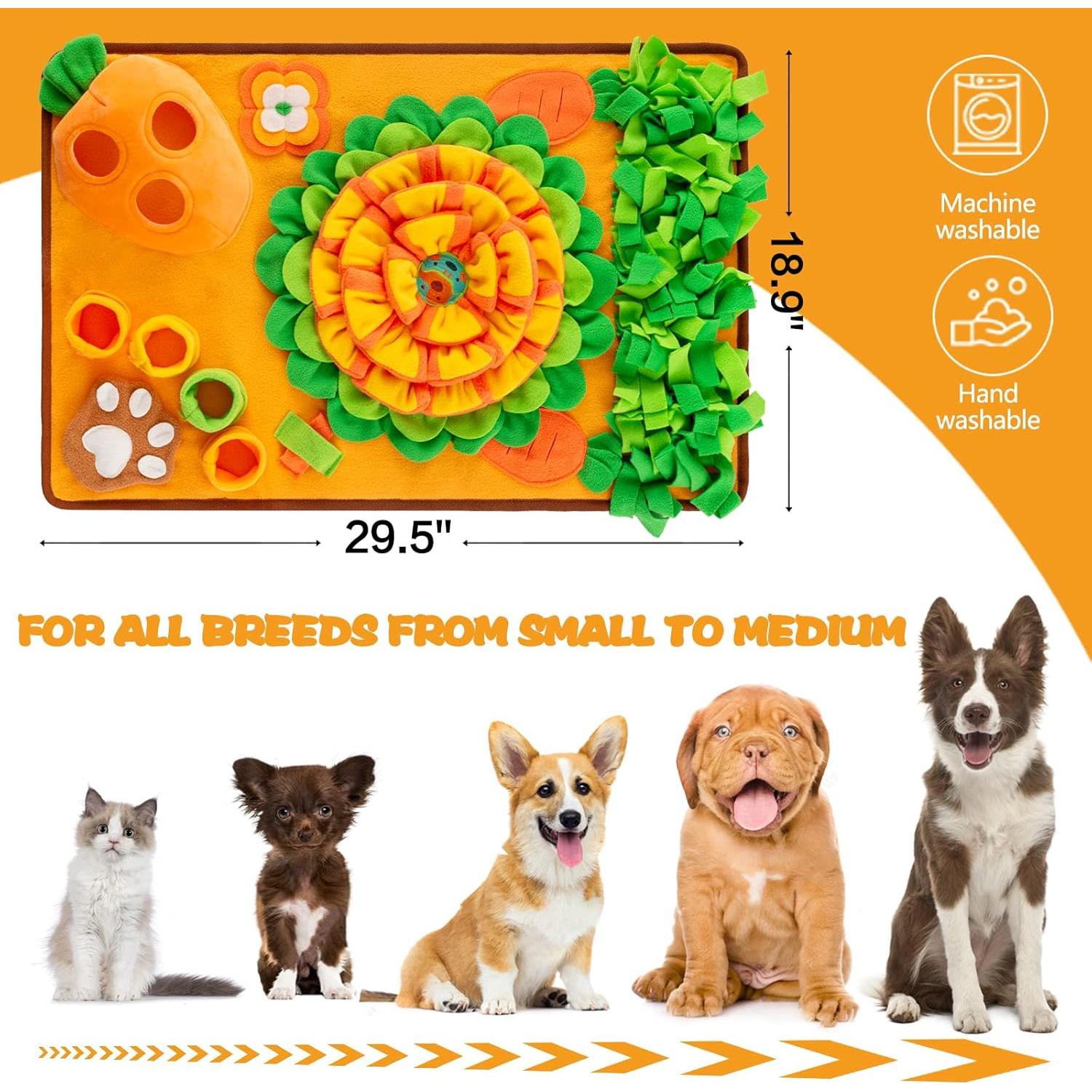Alfombra de Olfateo para Perros ZMUBB 78.74x48.26cm