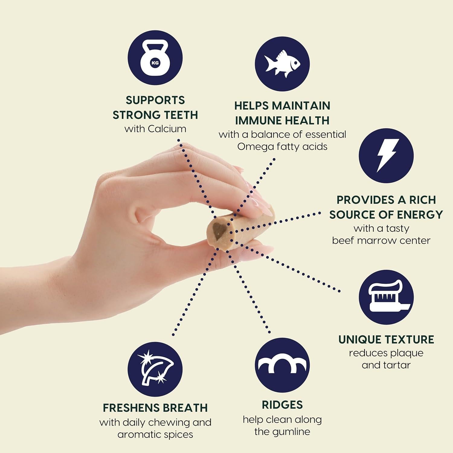 Pasta de Dientes Sin Cepillo ARK NATURALS 12oz para Perros Pequeños