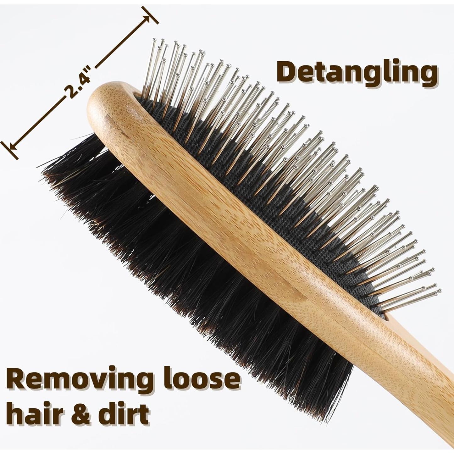 Cepillo de Aseo Doble Cara Vimfashi para Perros y Gatos