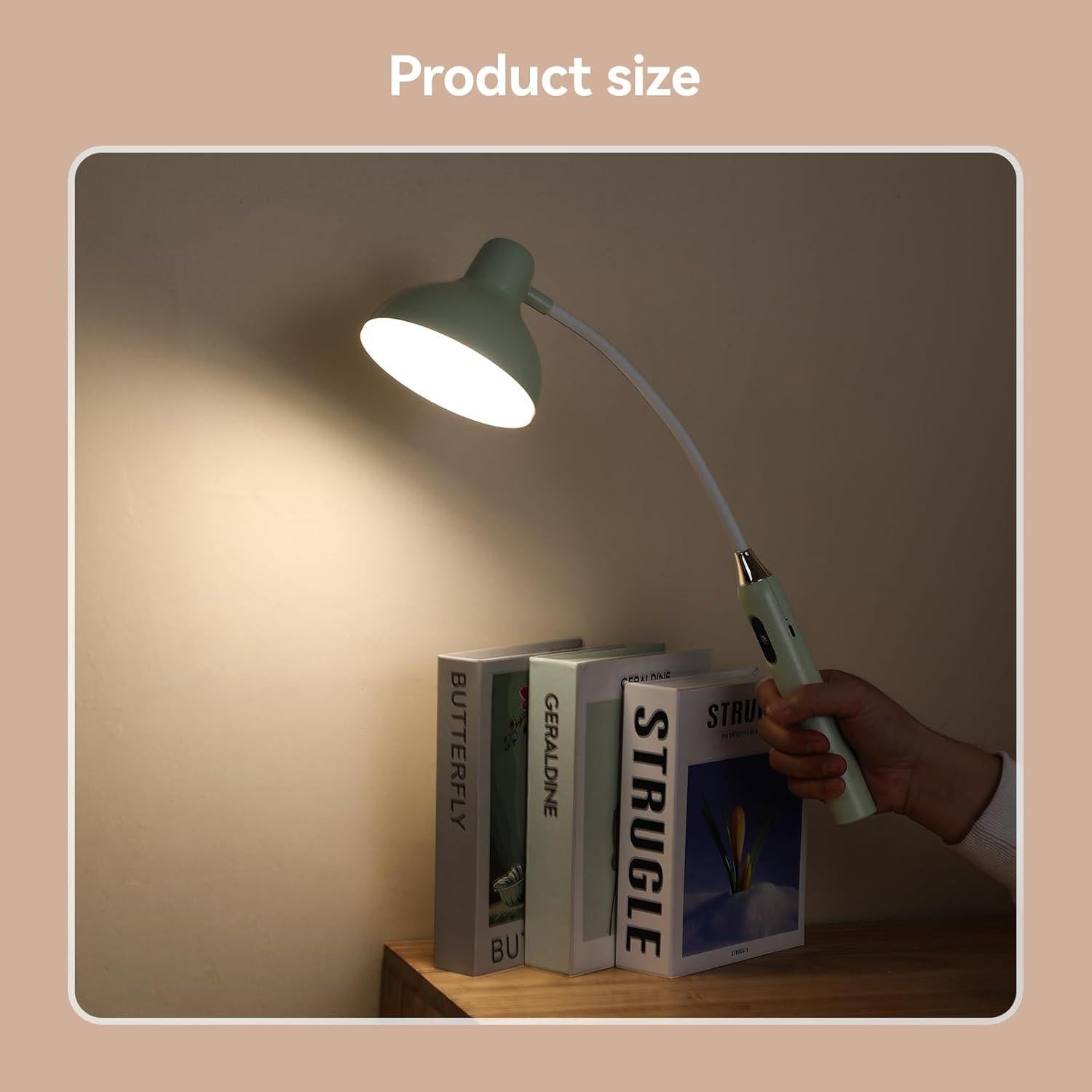 Lámpara de Escritorio Táctil Inalámbrica VAVOFO KM-6781 700LM LED Verde