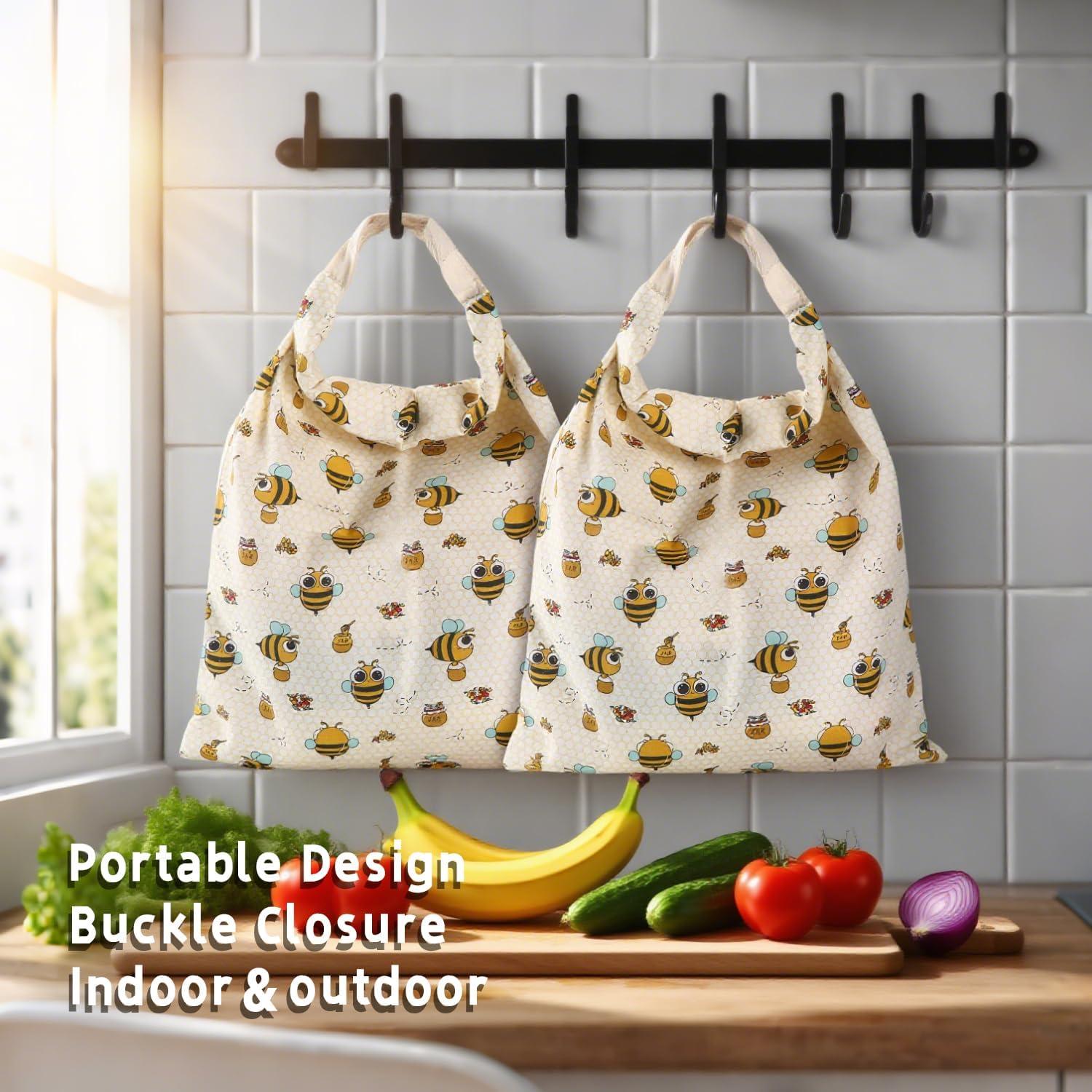 Bolsas de Pan de Cera de Abeja VAKEEN 43x33 cm Reutilizables
