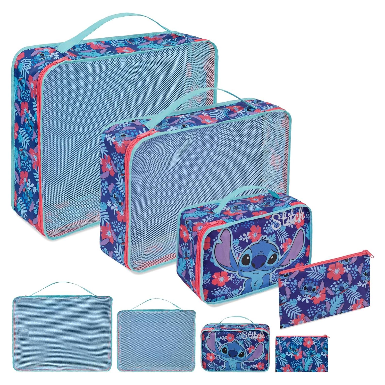 Set de Organizadores de Empaque Disney - 4 Piezas en Puntada Marina