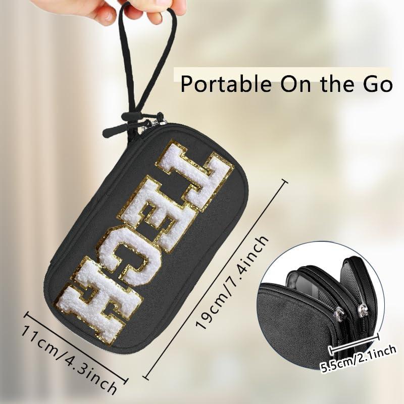 Estuche Organizador de Electrónica COSHAYSOO Negro 19x11x5.5cm