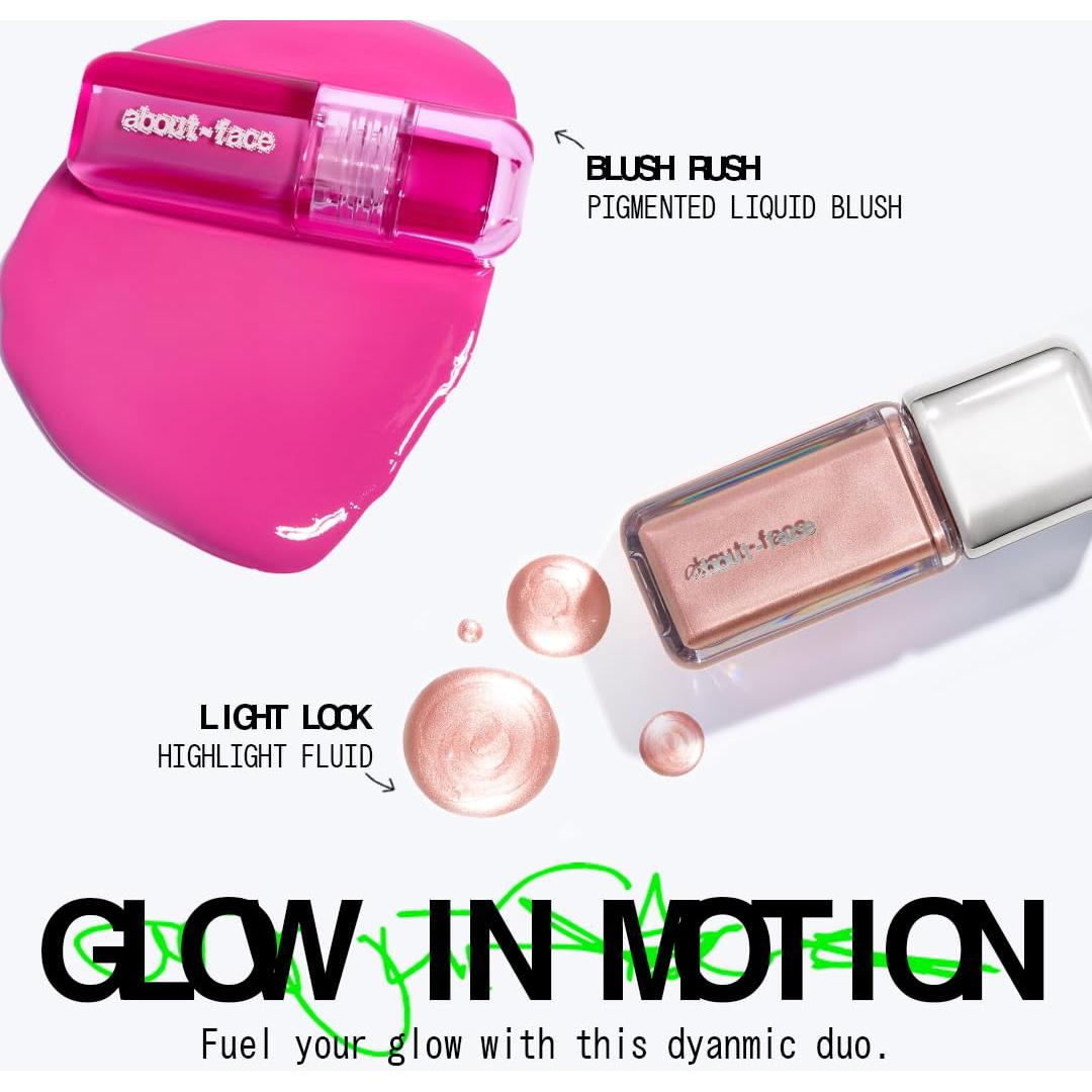 Rubor Líquido about-face Gran Premio - Fórmula Hidratante 40g