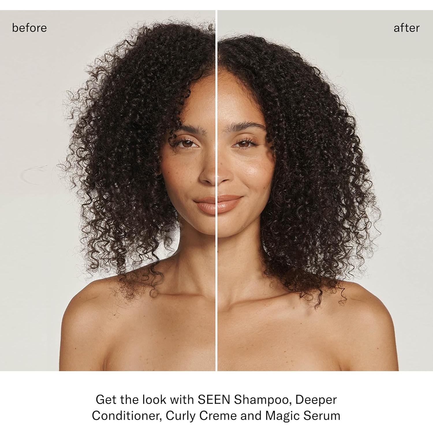 Crema para Peinar Rizada SEEN Sin Fragancia 190g - Antifrizz