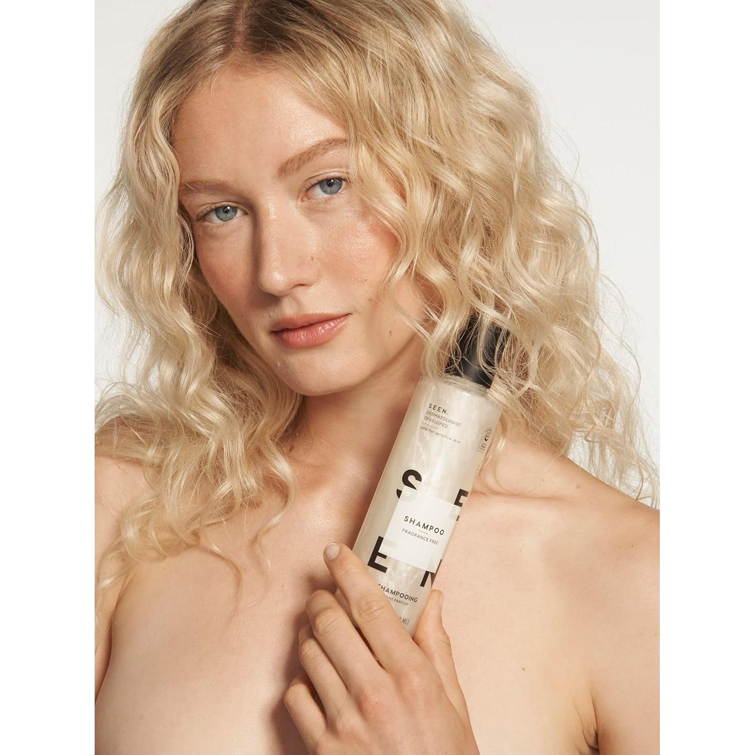 Champú y Acondicionador SEEN Sin Fragancia 450g - Cuidado Piel Sensible
