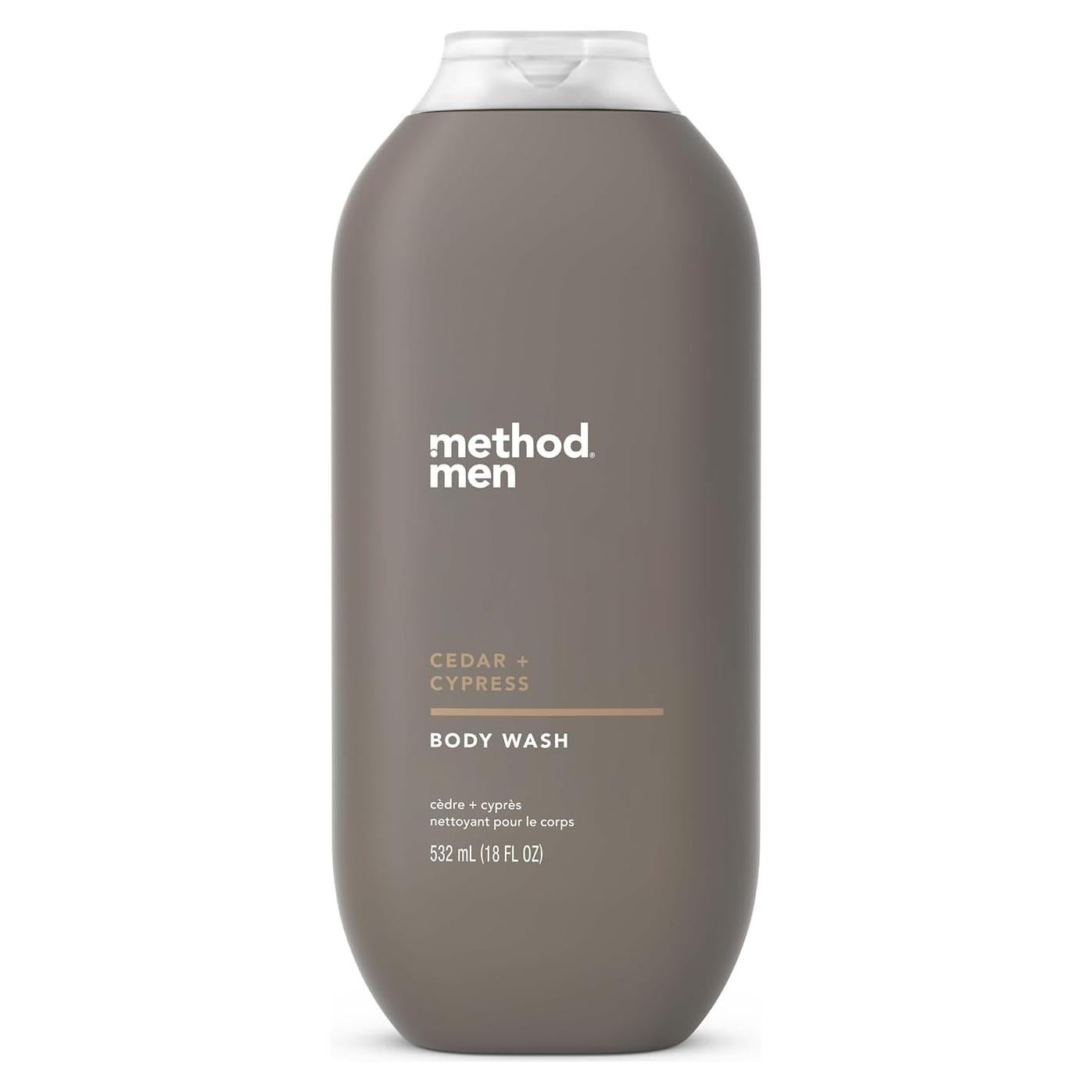 Jabón de Cuerpo para Hombres Method 532 ml Cedro + Ciprés
