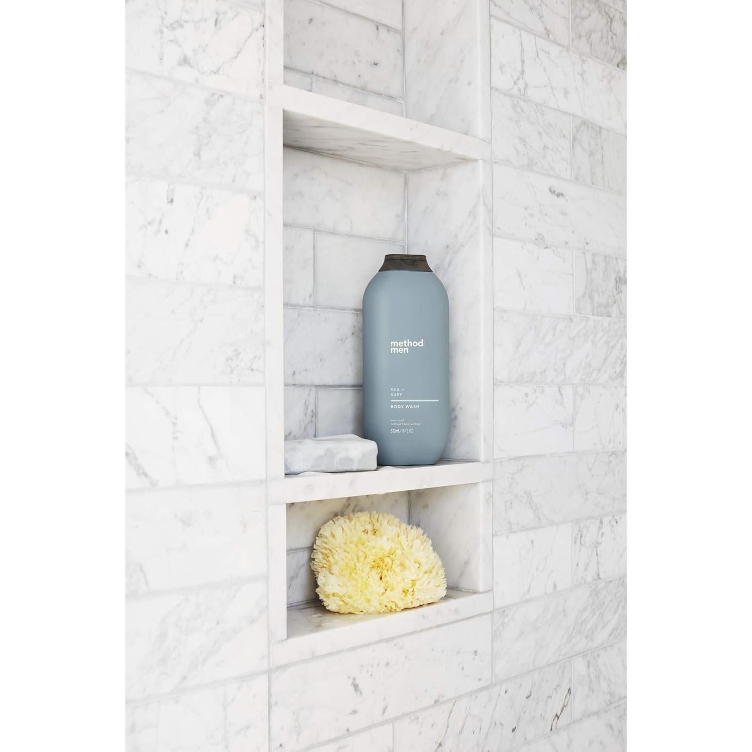 Jabón de Cuerpo para Hombres Method 532 ml Cedro + Ciprés