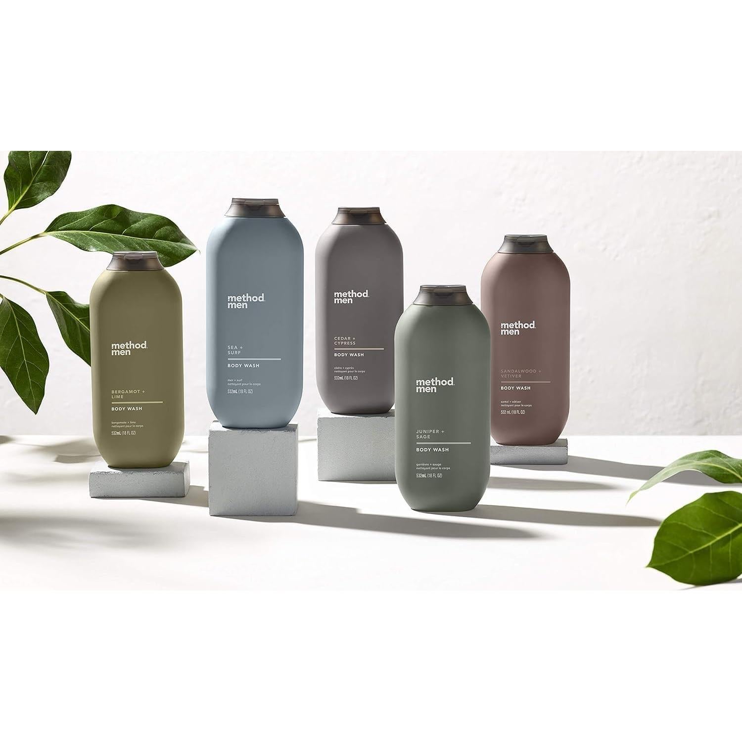 Jabón de Cuerpo para Hombres Method 532 ml Cedro + Ciprés