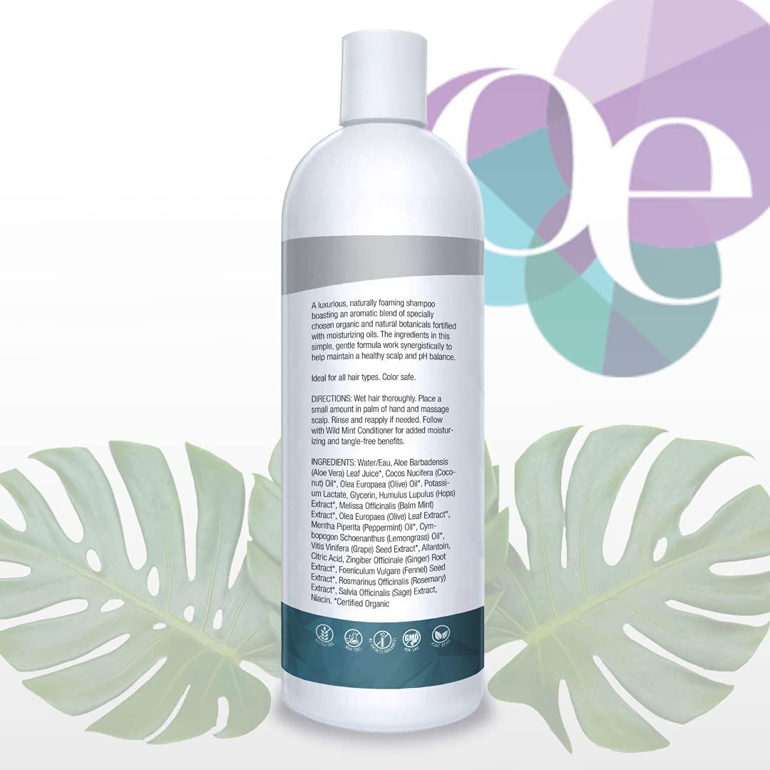 Champú Orgánico Menta y Romero Organic Excellence 473 ml