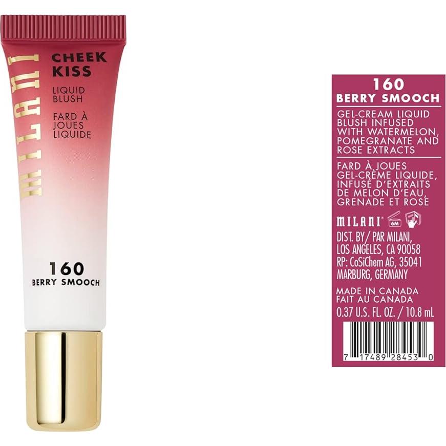 Rubor Líquido Milani Cheek Kiss 10.95 ml - Berry Smooch
