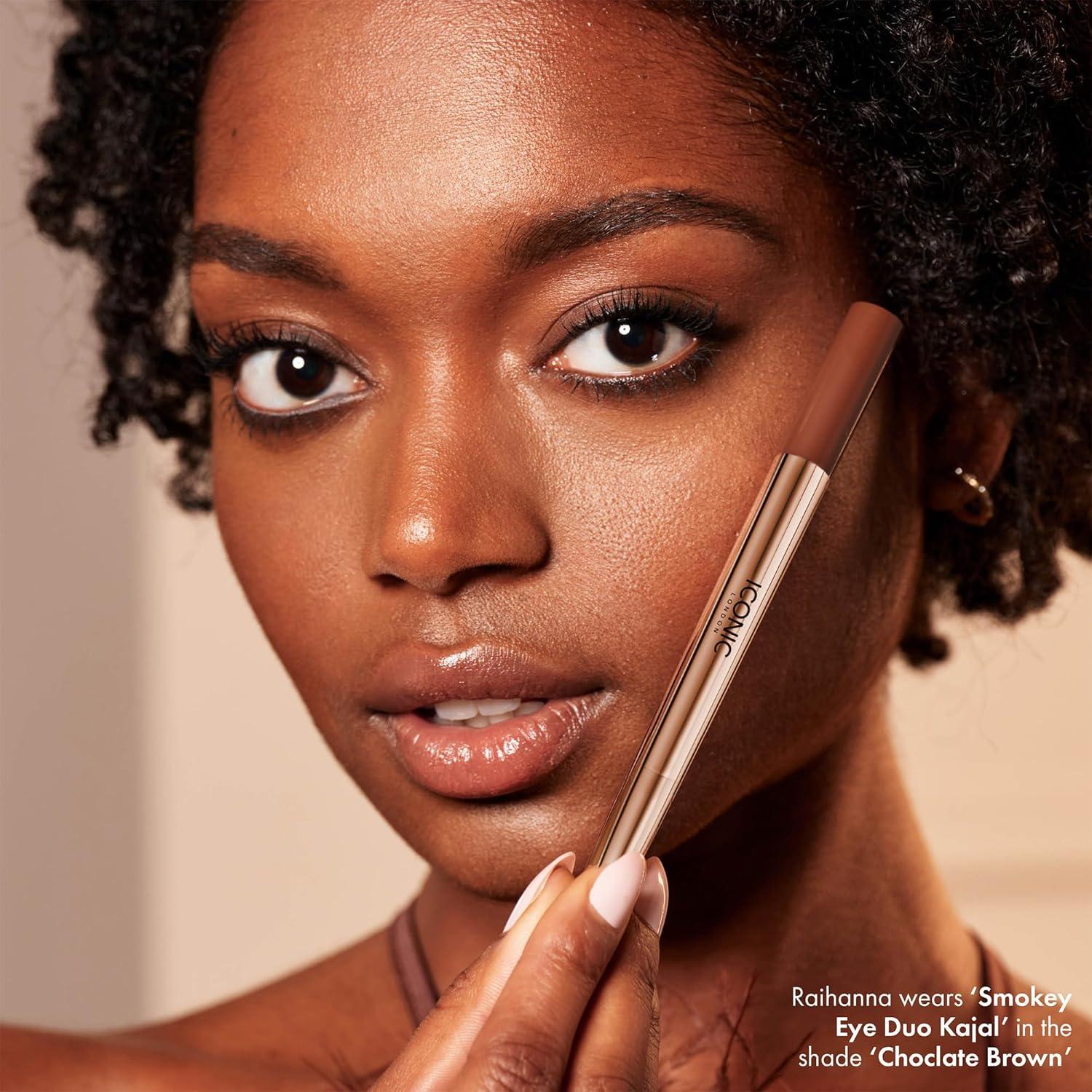 Delineador de Ojos Ahumados ICONIC LONDON 2 en 1 Marrón
