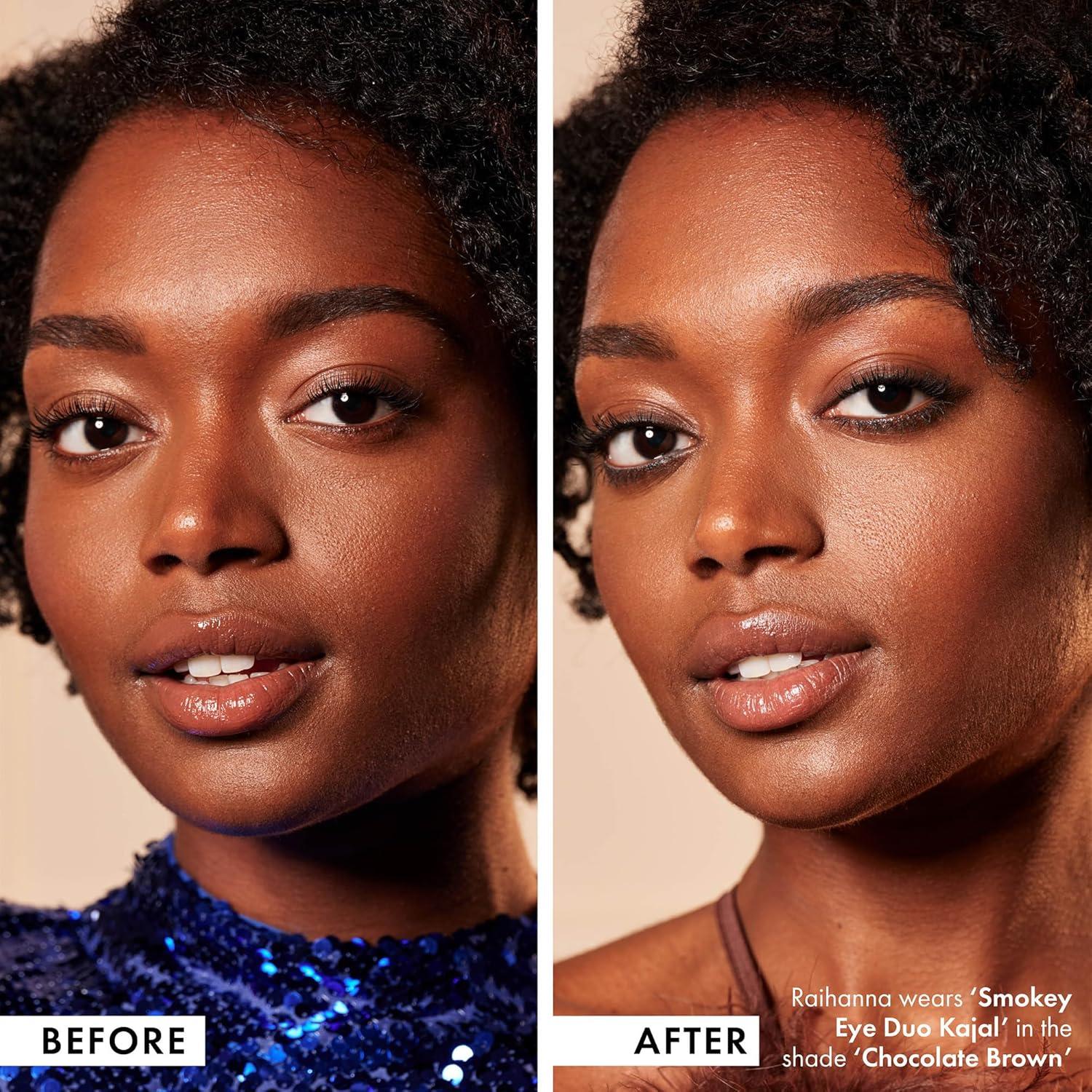 Delineador de Ojos Ahumados ICONIC LONDON 2 en 1 Marrón