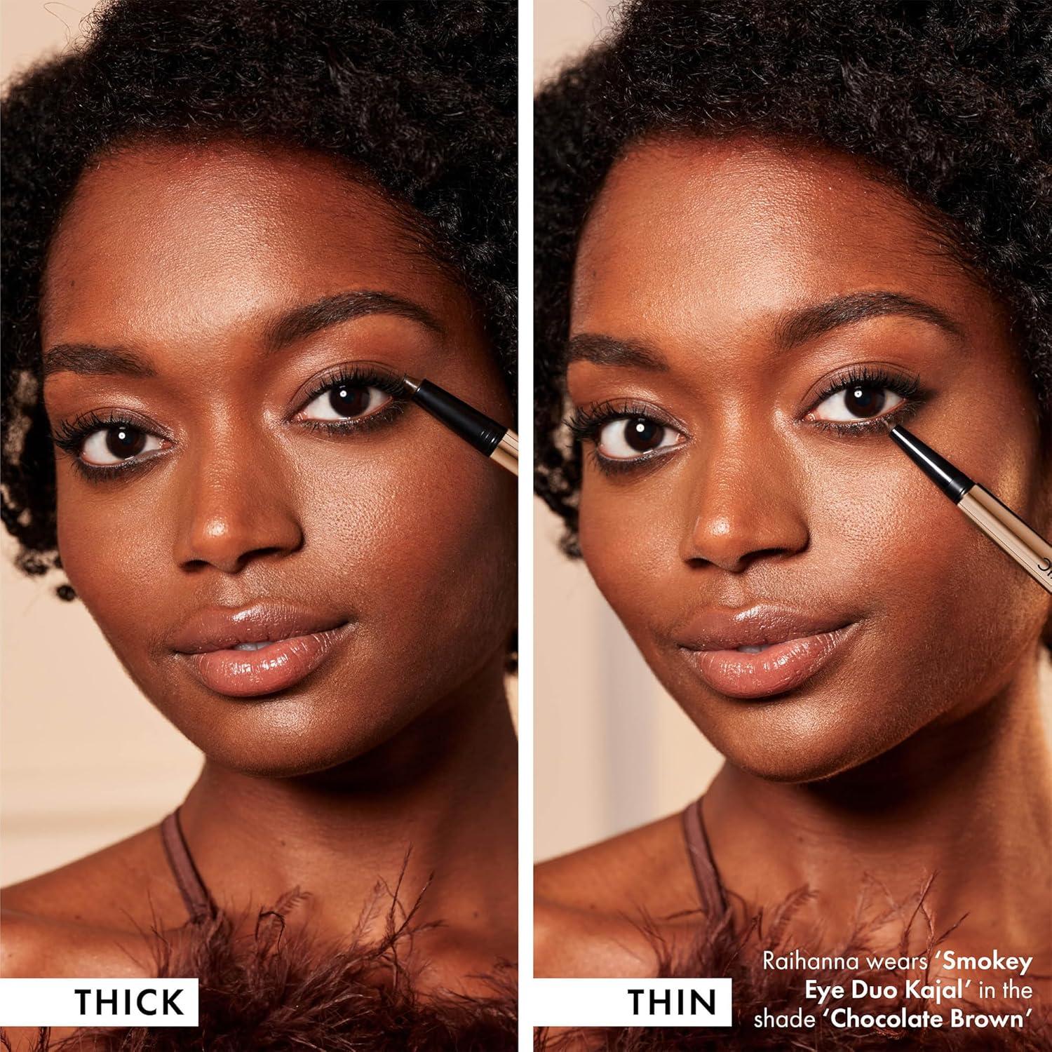 Delineador de Ojos Ahumados ICONIC LONDON 2 en 1 Marrón