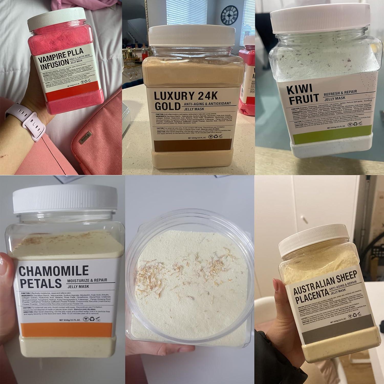 Mascarilla de Gel Profesional YMEYFAN 650g x 10 Paquetes