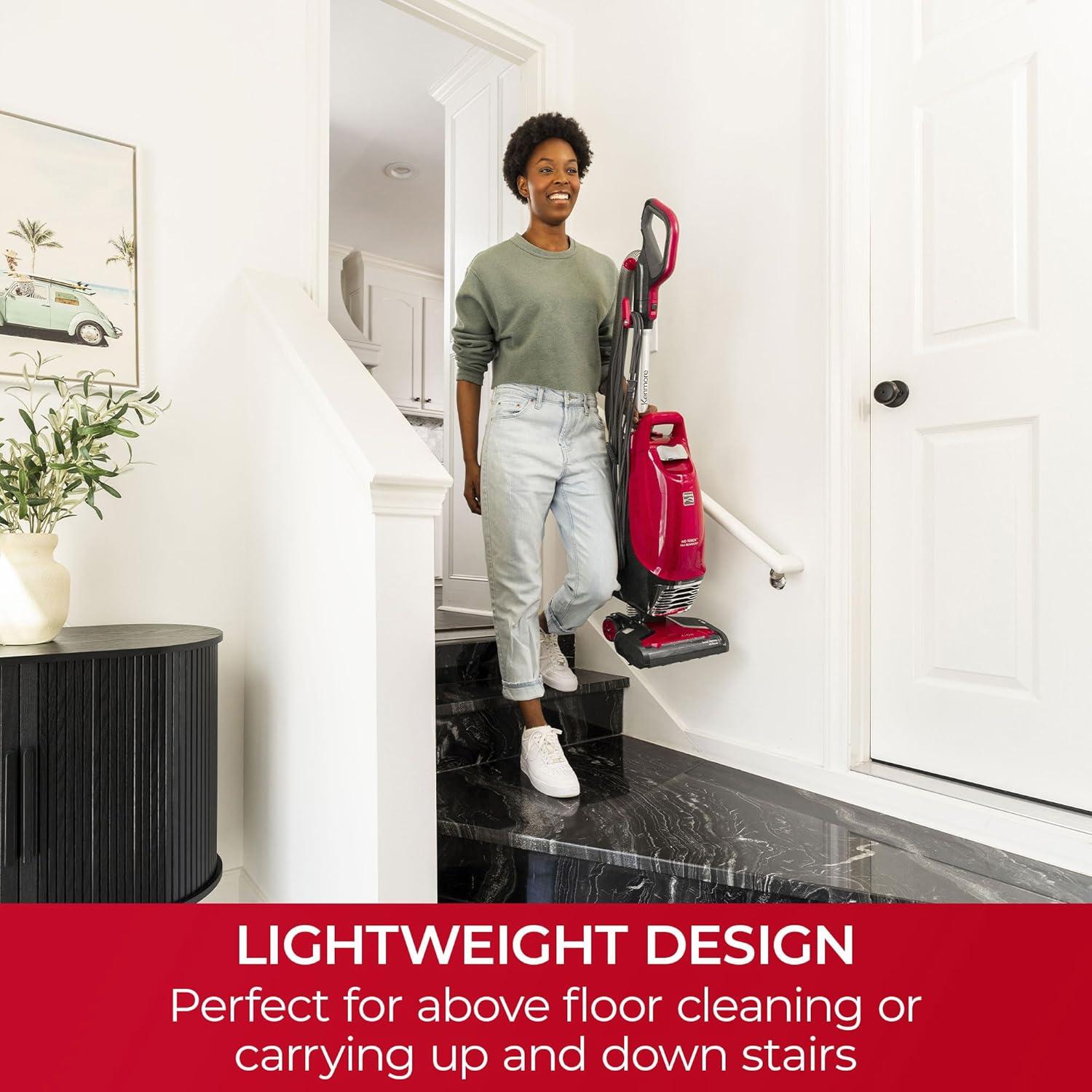 Aspiradora Vertical Kenmore BU4020 con Filtro HEPA y Lift-Up