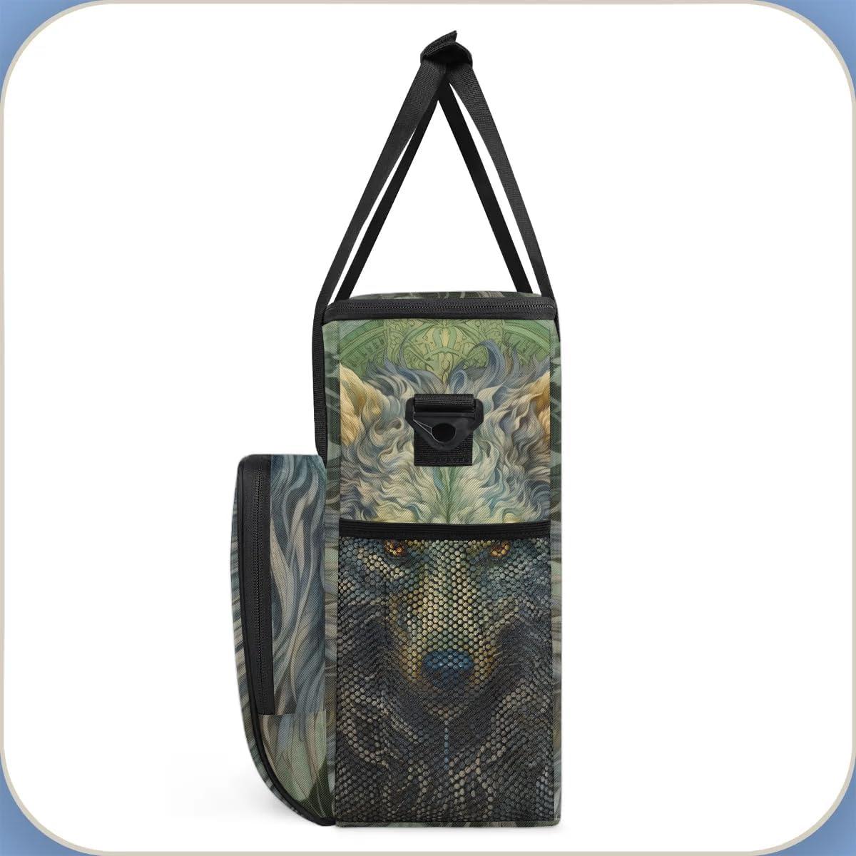 Bolsa de viaje vintage Wolf para cafetera Keurig K-Mini