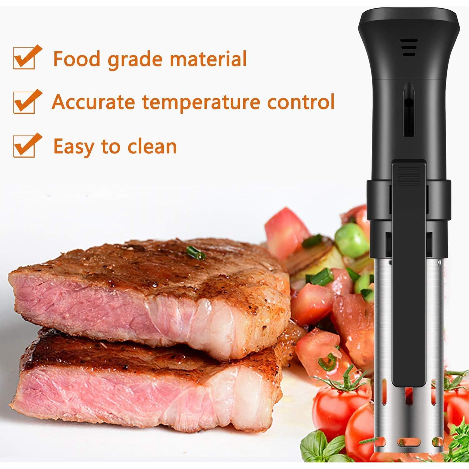 Fityou Sous Vide Cooker 1100W Acero Inoxidable Preciso