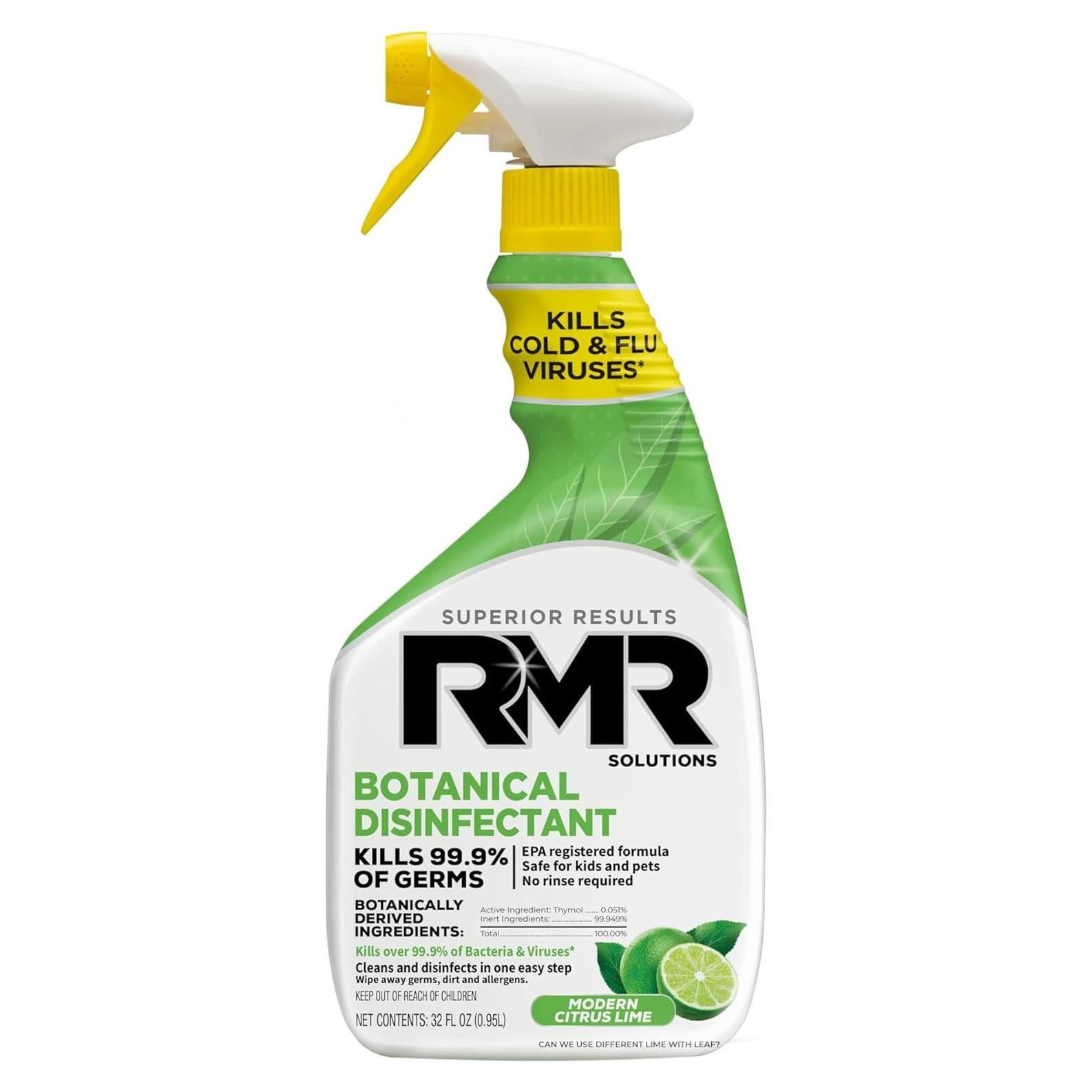 Desinfectante Botánico RMR Brands 946ml - Elimina 99.9% Virus
